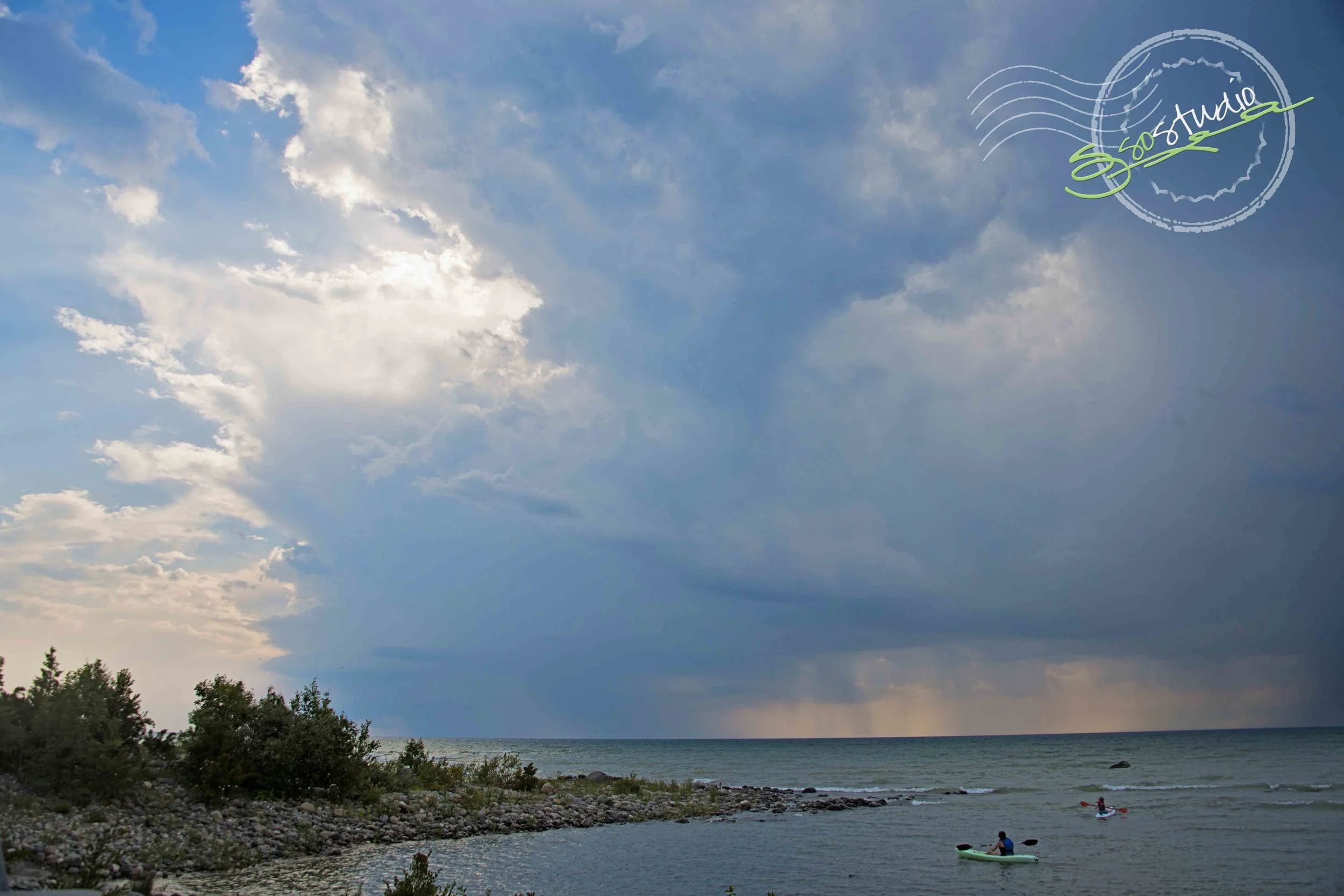 Storm watching at Sweetwater Shores