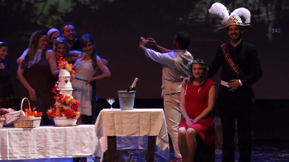 A wedding feast