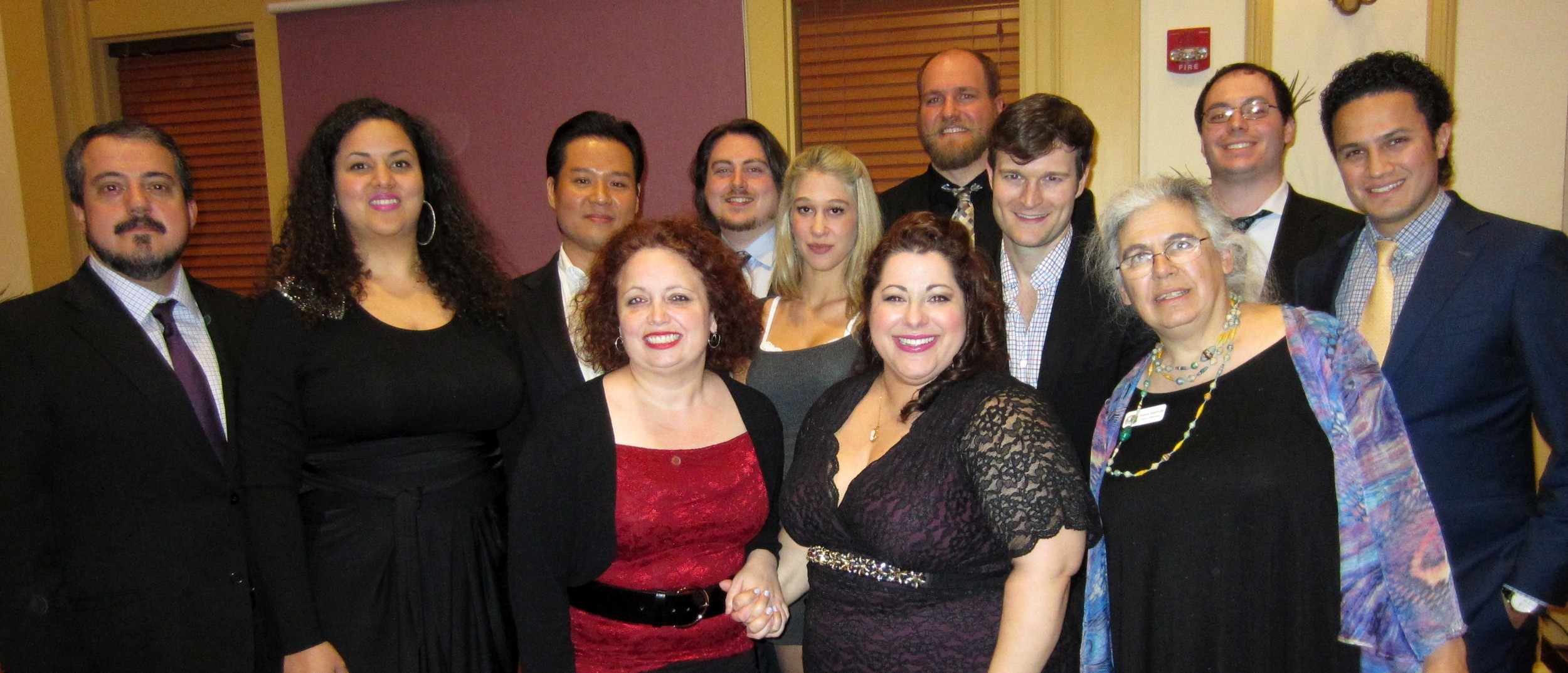 Karlene Jennings with our artists WAAC OIW dinner concert Cenerentola.jpg