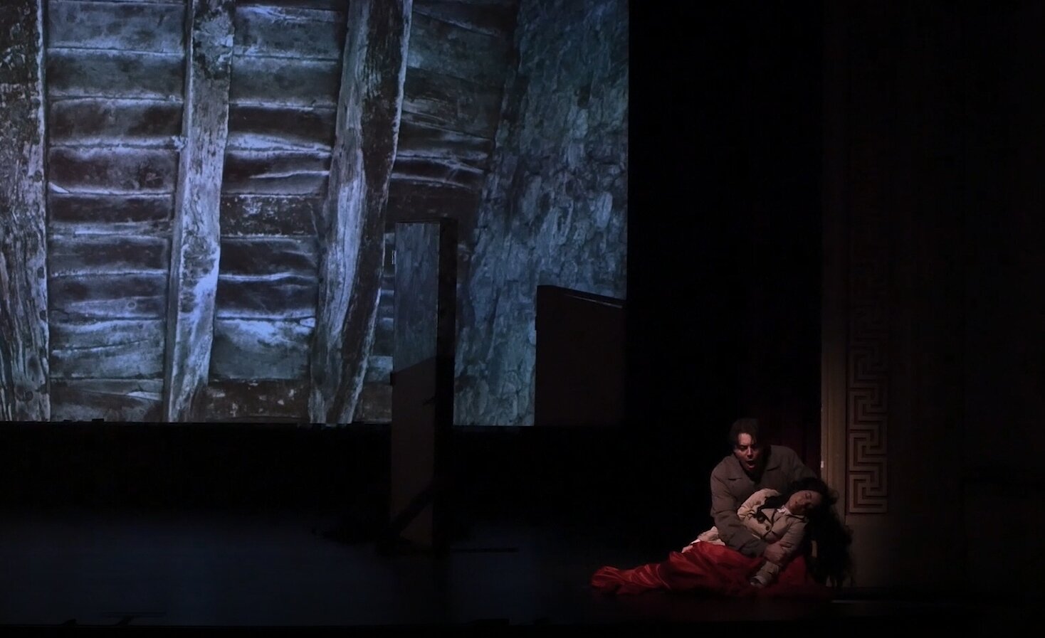 Gilda: Meghan Picerno.  Rigoletto: Kyle Pfortmiller.  Opera in Williamsburg Virginia, October 2016