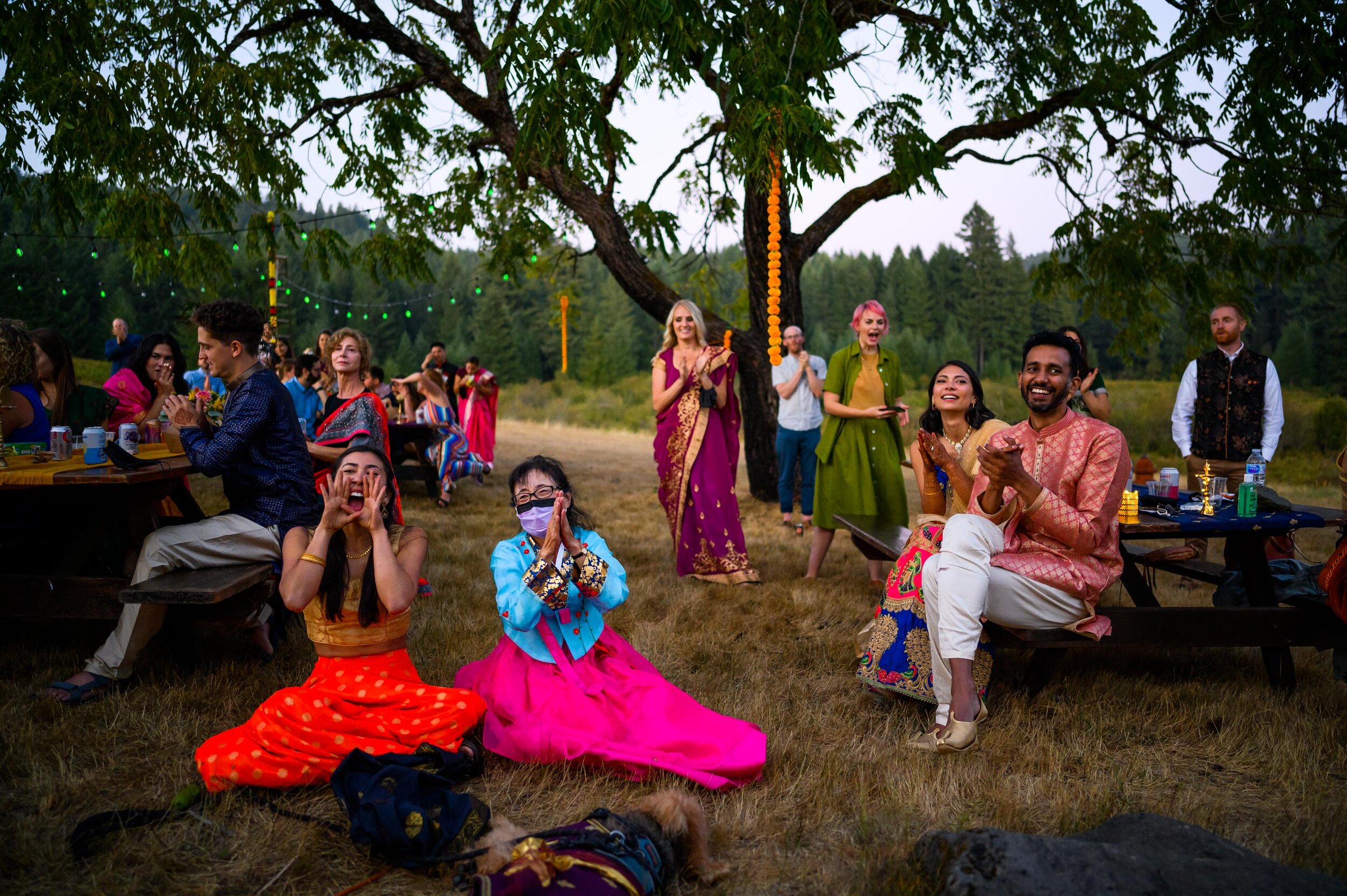 Silver Falls State Park Wedding Photos Sangeet Indian Wedding Photos 87.jpg