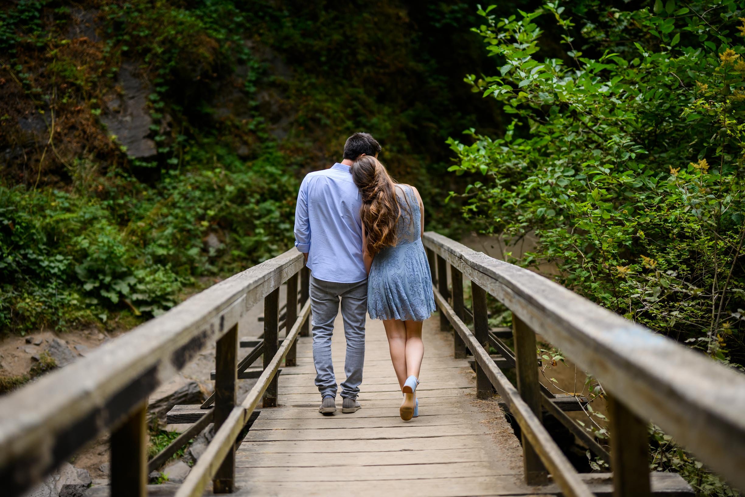 Latourell Falls Adventure Engagment Session Photos 4.JPG