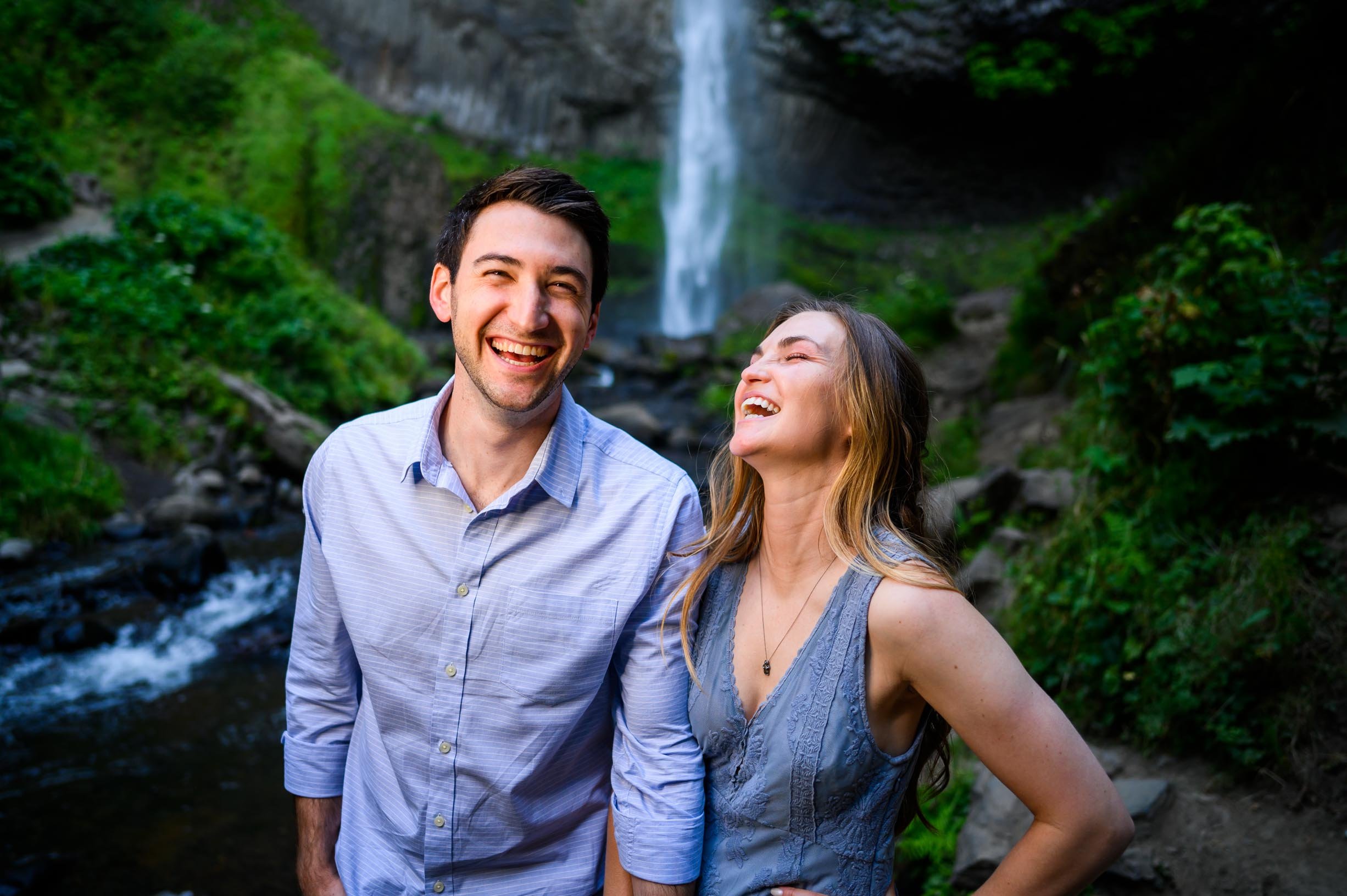 Latourell Falls Adventure Engagment Session Photos 9.JPG