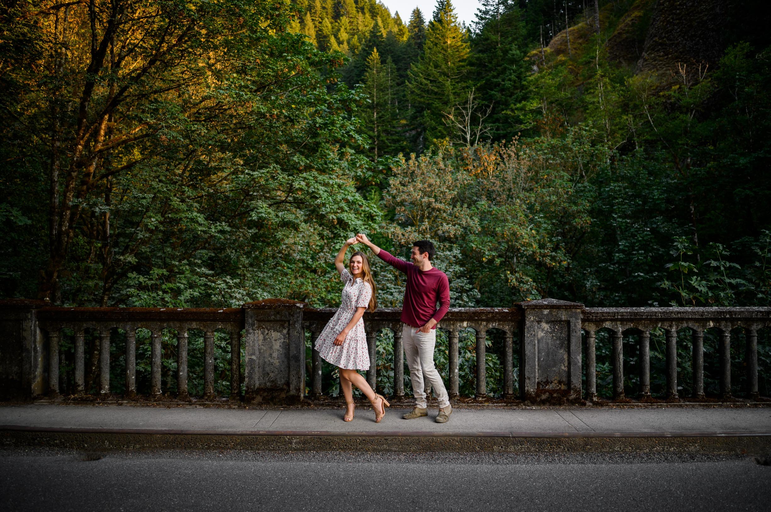 Latourell Falls Adventure Engagment Session Photos 33.JPG