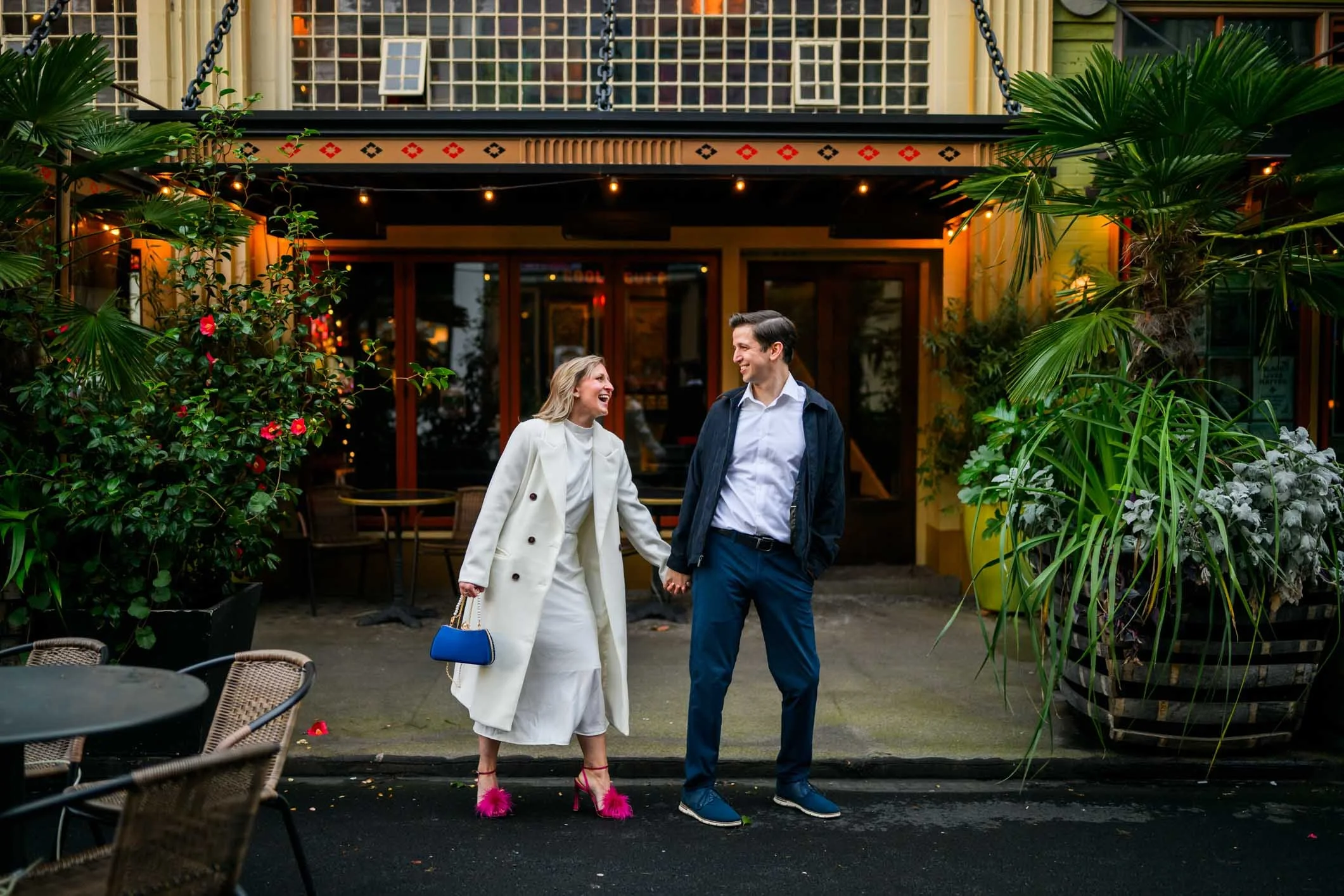 Downtown Portland Night Engagement Session Documentary Wedding Photographer2.JPG