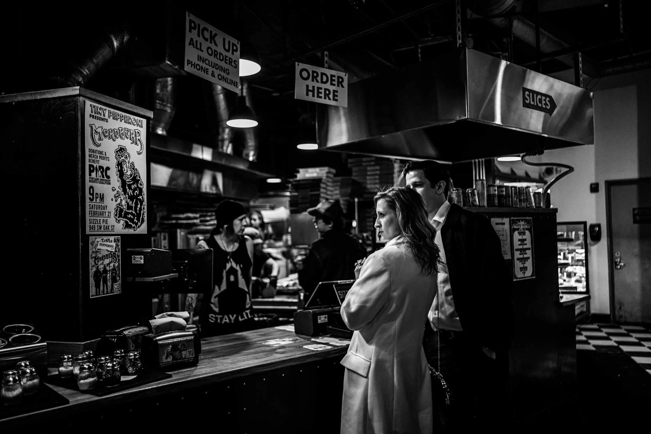 Downtown Portland Night Engagement Session Documentary Wedding Photographer14.JPG