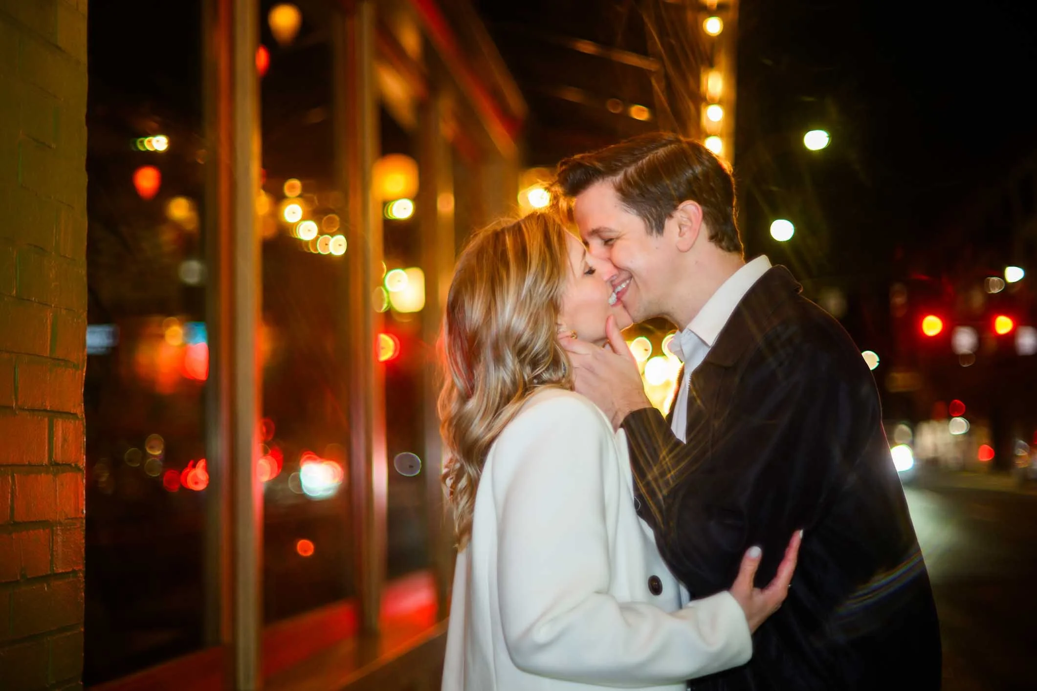 Downtown Portland Night Engagement Session Documentary Wedding Photographer23.JPG