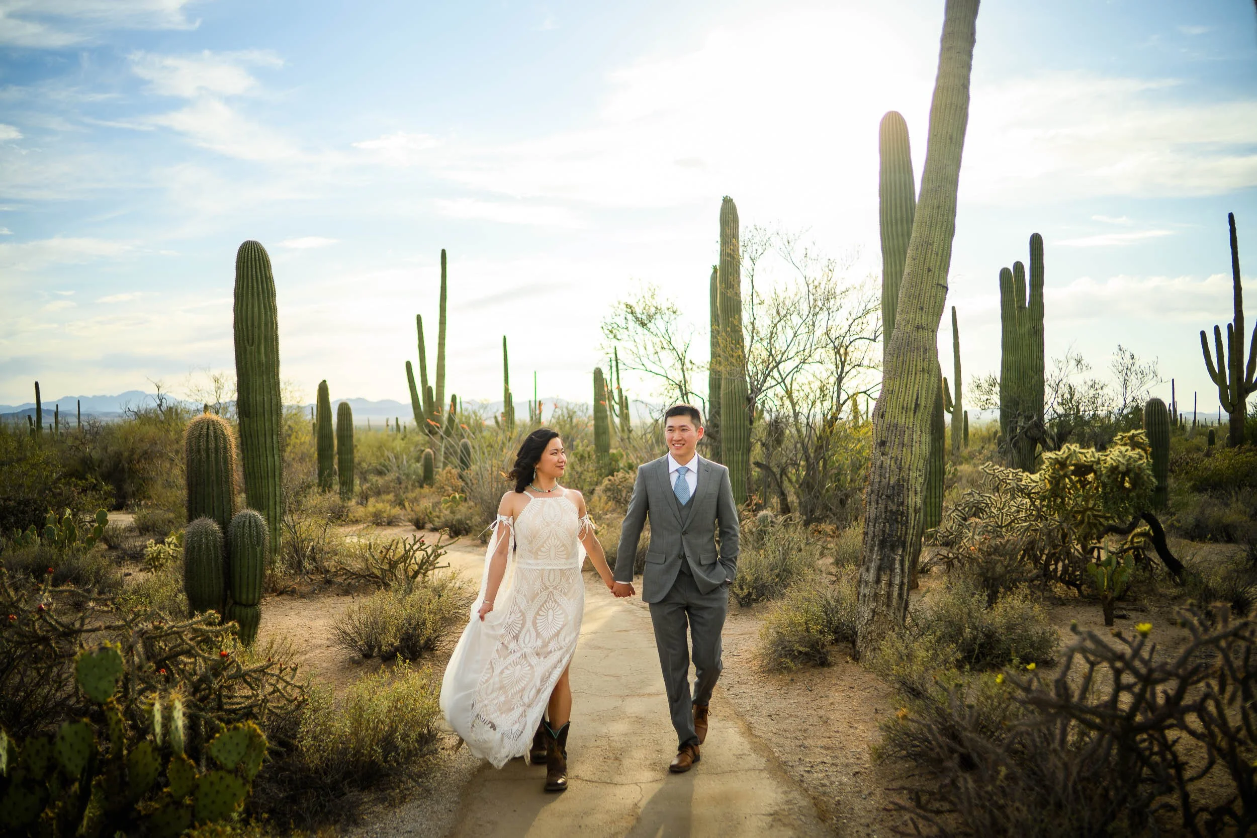 Tucson Arazona Engagment Session in Saguaro National Park18.jpg