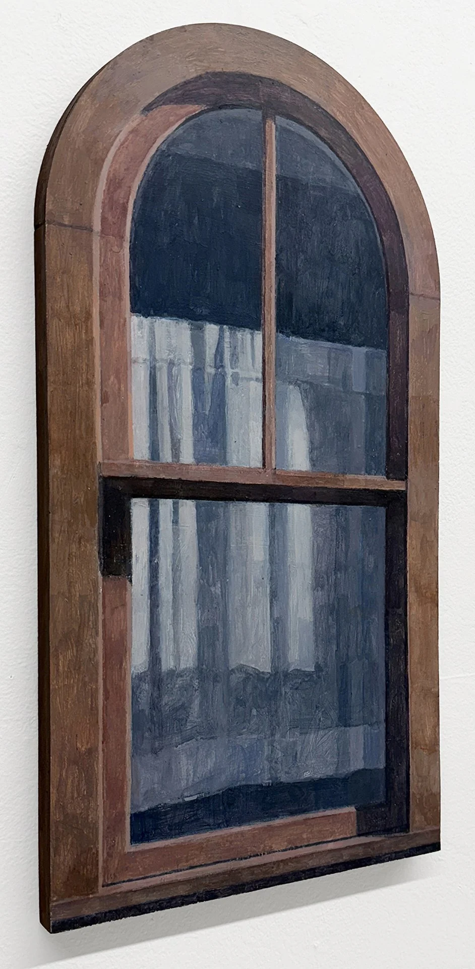   Theshold No. 2    Acrylic on panel, 17.5 × 9.5 in. 