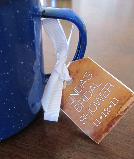 Bridal Shower Favor for Tea Lovers