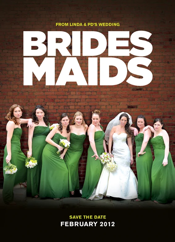 Linda &amp; Pete's Cheeky Bridesmaids