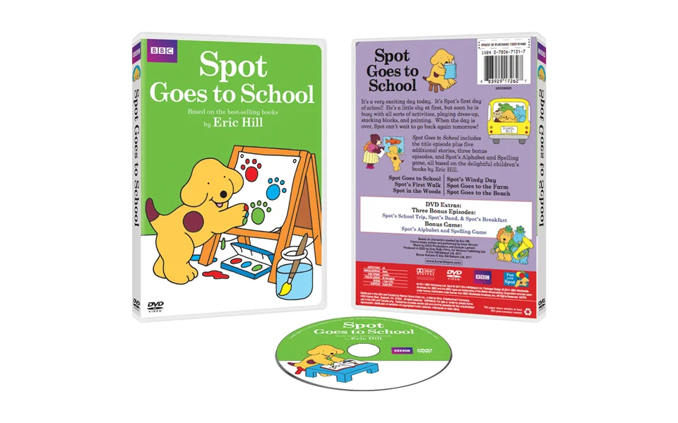 Spot Packaging - Front, Back, &amp; Disc Design 