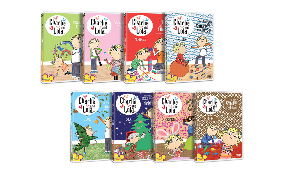 Charlie and Lola Packaging for the BBC