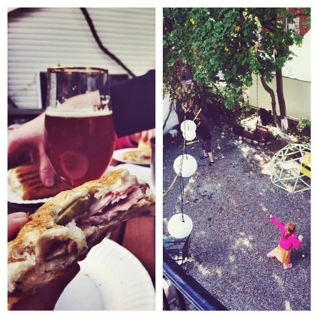 post-oktoberfest cuban sandwiches &amp; baseball