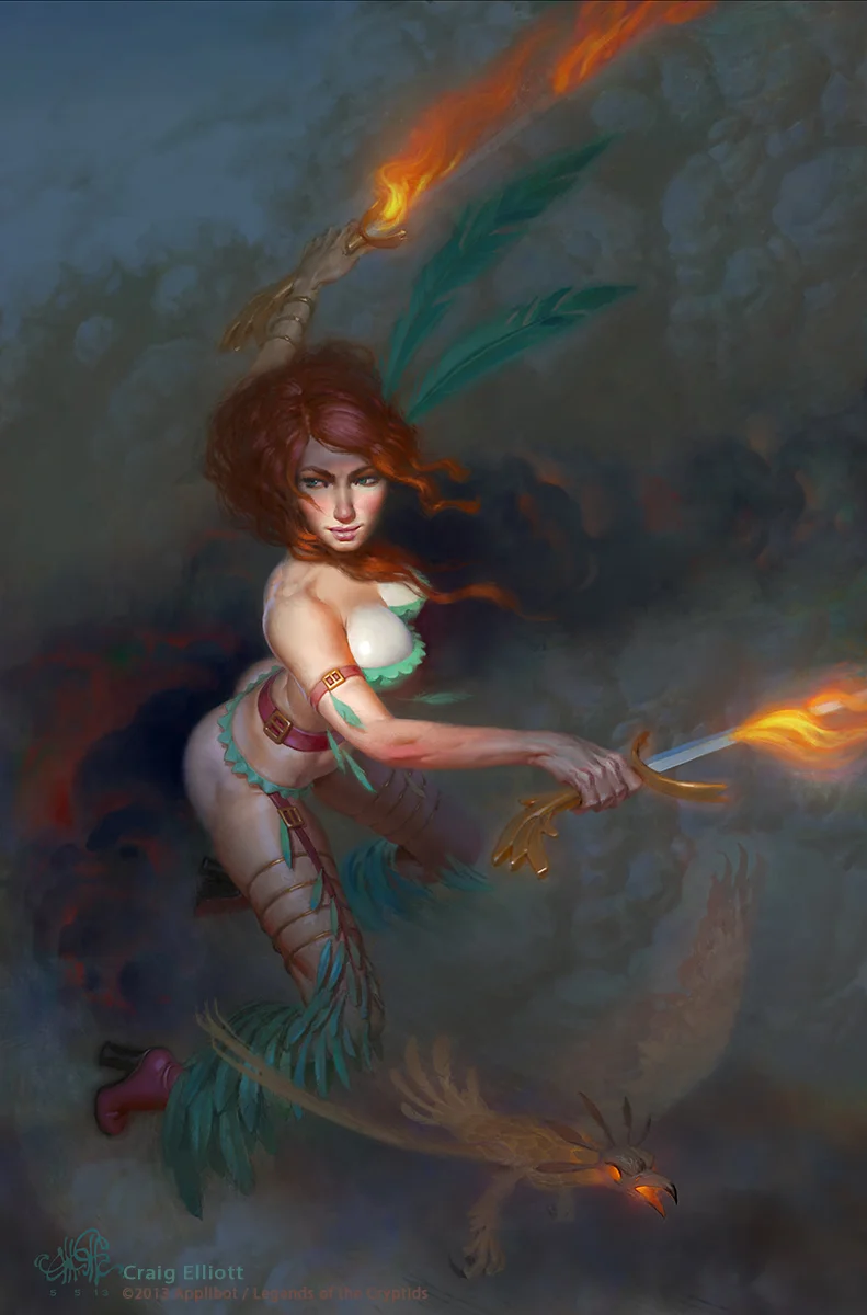Legends of the Cryptids- Fire Goddess