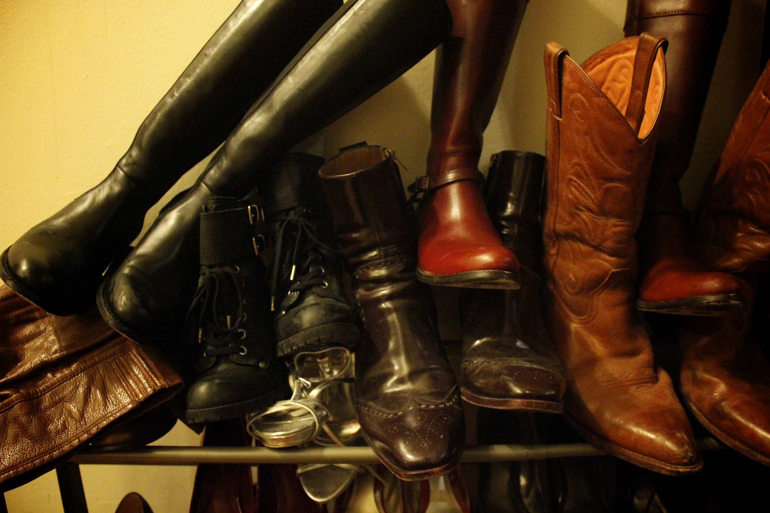 this is how we live. boots on boots. yes, we're moving..jpg