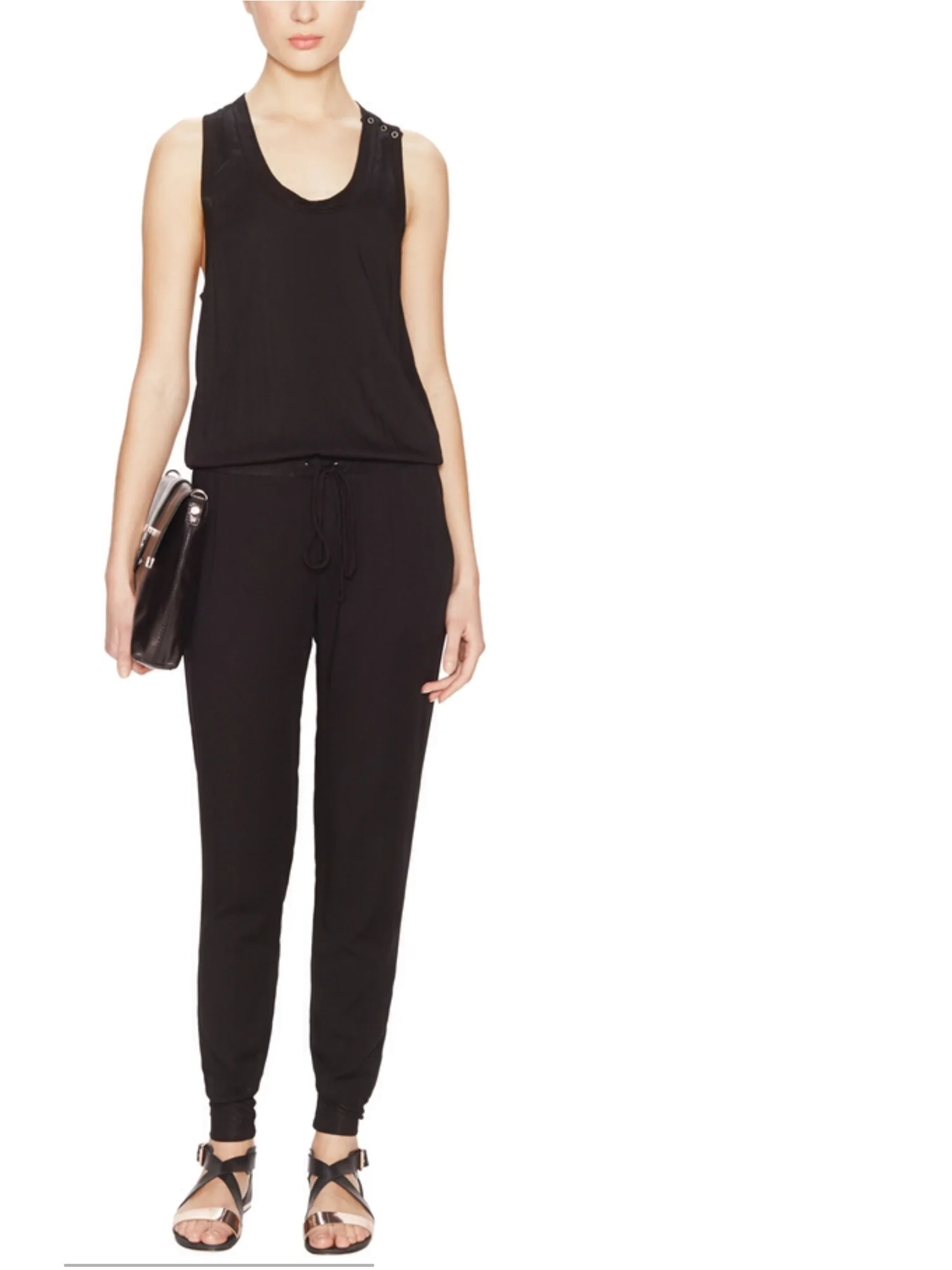 Young, Fabulous & Broke racerback jumpsuit