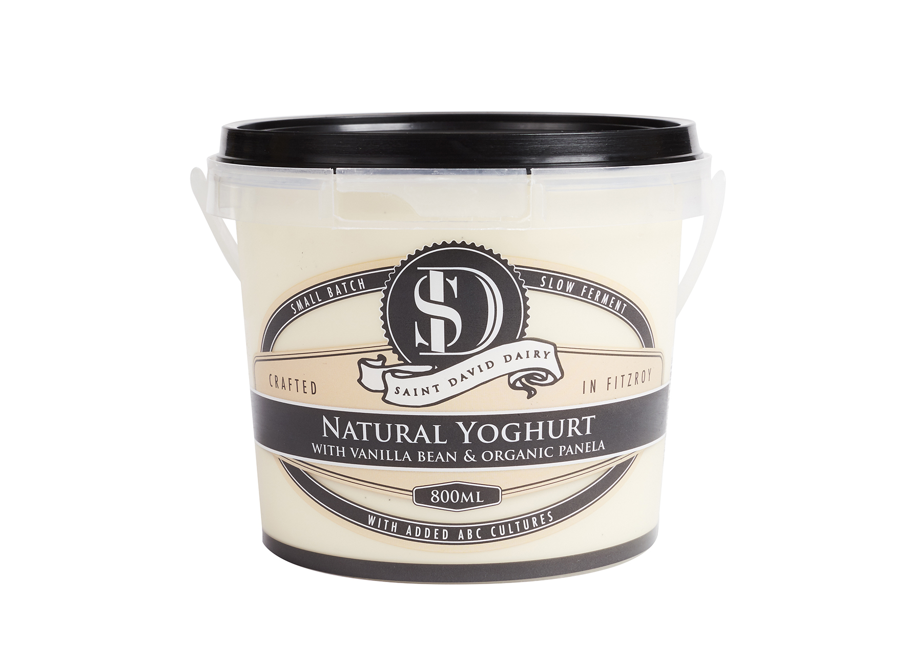 Natural Plain Yoghurt with Vanilla Bean & Organic Panela