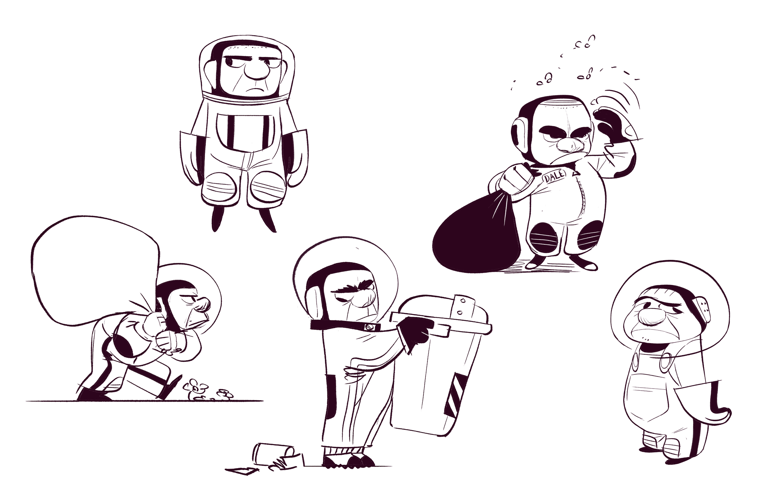 Space-bin Man