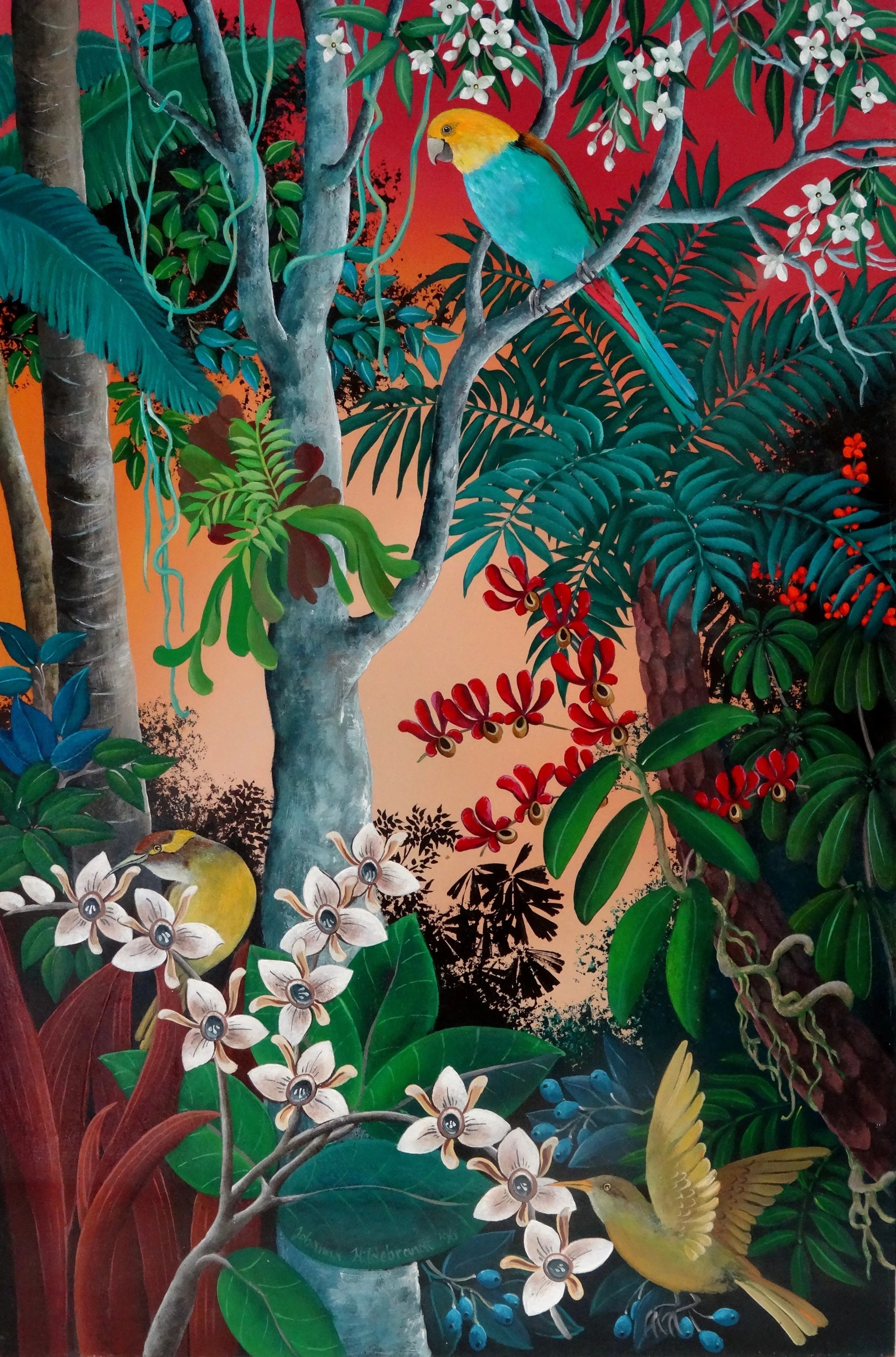 Wild Orchids in Bloom