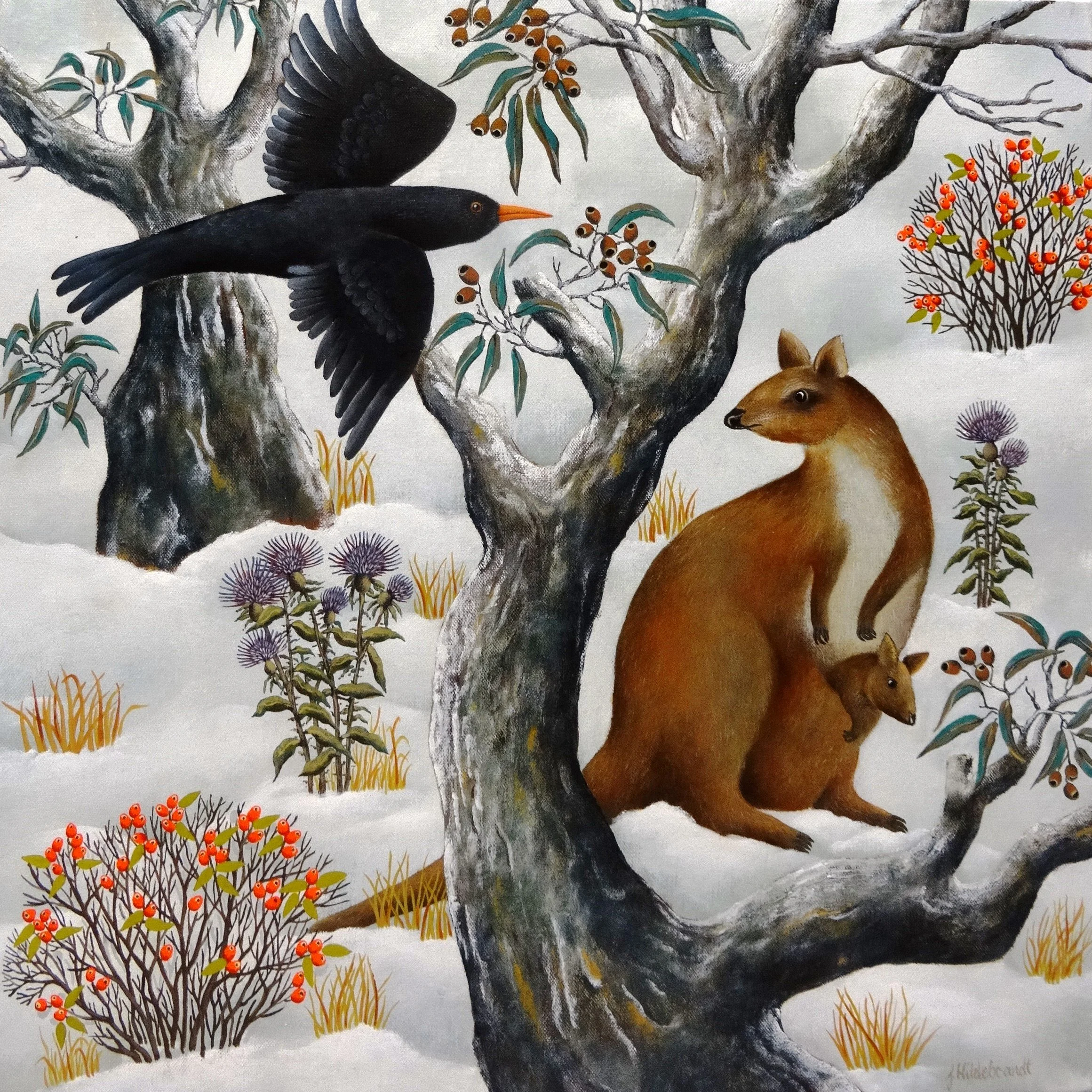 Winter 60cm x 60cm - For Sale