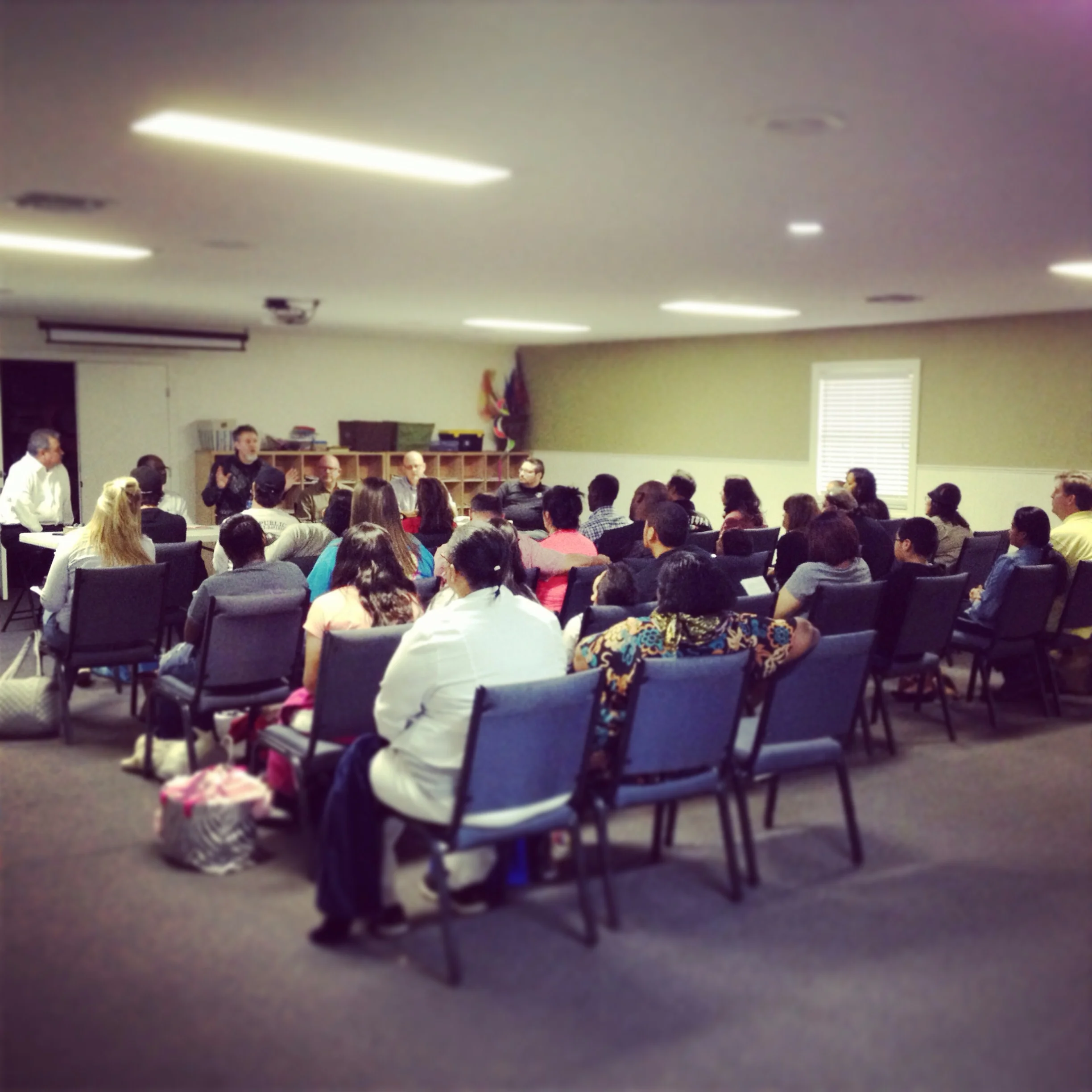  The baptism class gearing up for the next season in their life. 