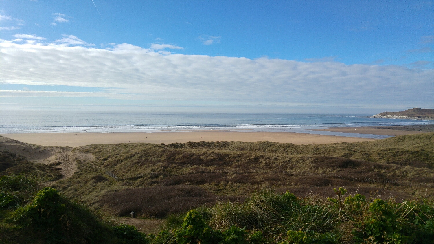 Woolacombe beach from Marine Drive. 