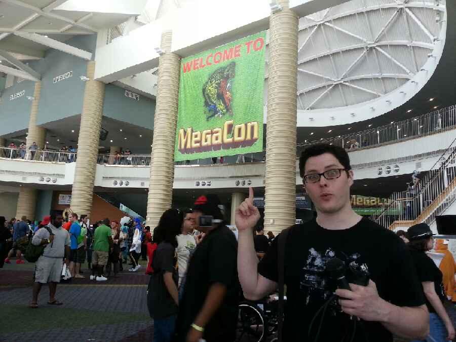 Awkward Jarman at MegaCon in Orlando