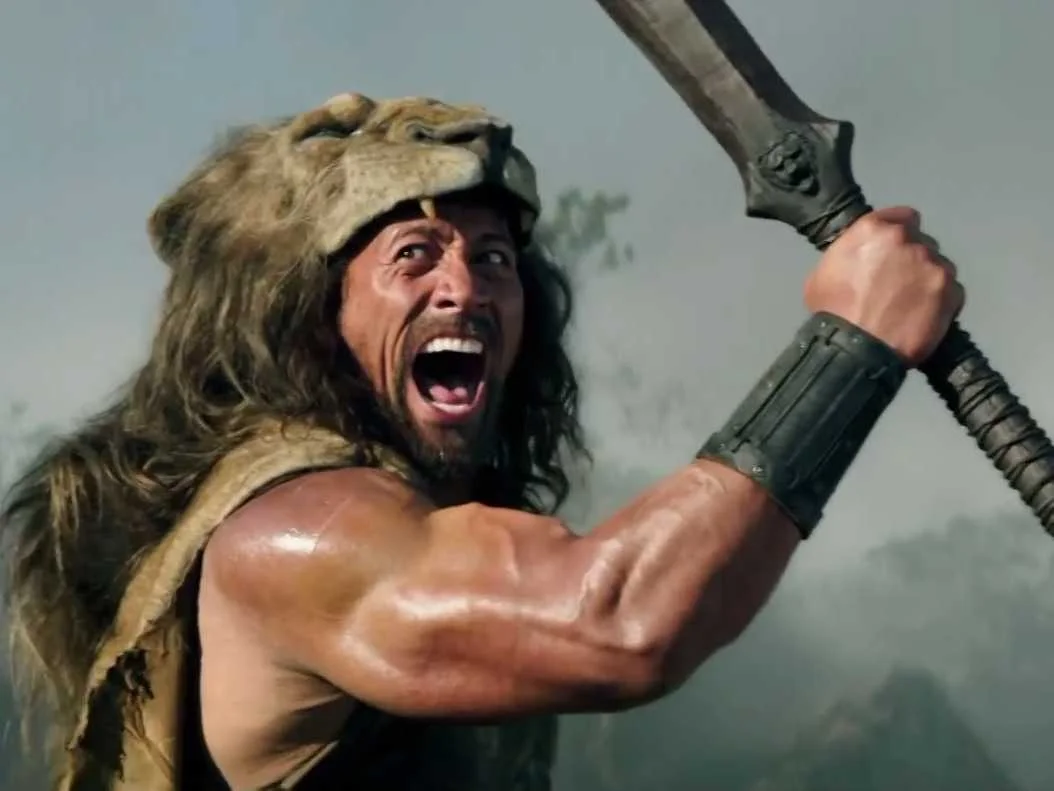 In this shot in the preview, he actually sings the Inception BWONG sound. That takes a lot of time at the gym.