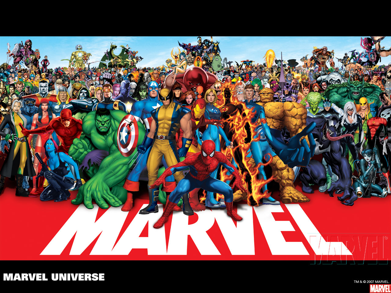 Seconds after this group photo was taken, thousands of heroes and villains were slaughtered in the battled that ensued.