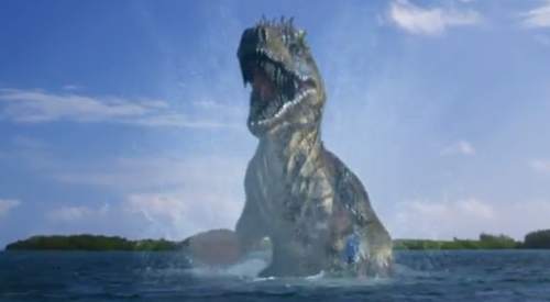 Poseidon Rex: The derpiest of CGI dinosaurs.