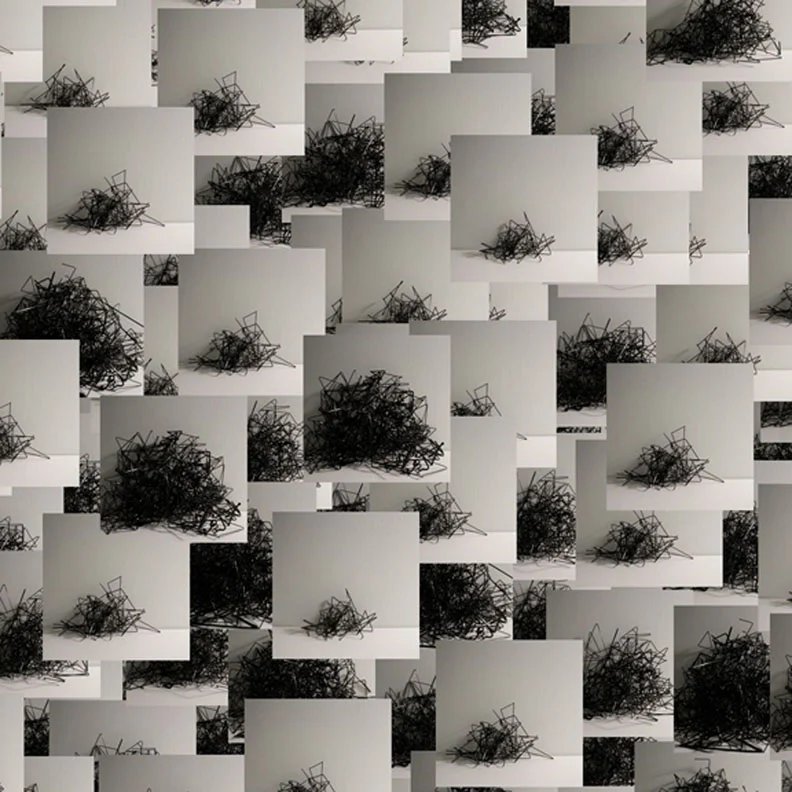 detail of "Implode"