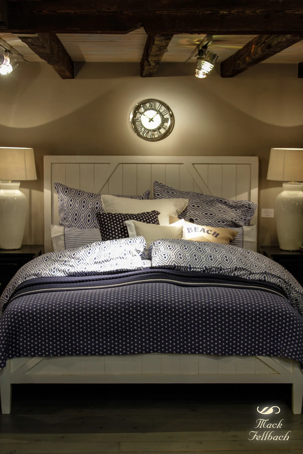 Schlafen wie in einem Strandhaus auf Long Island.