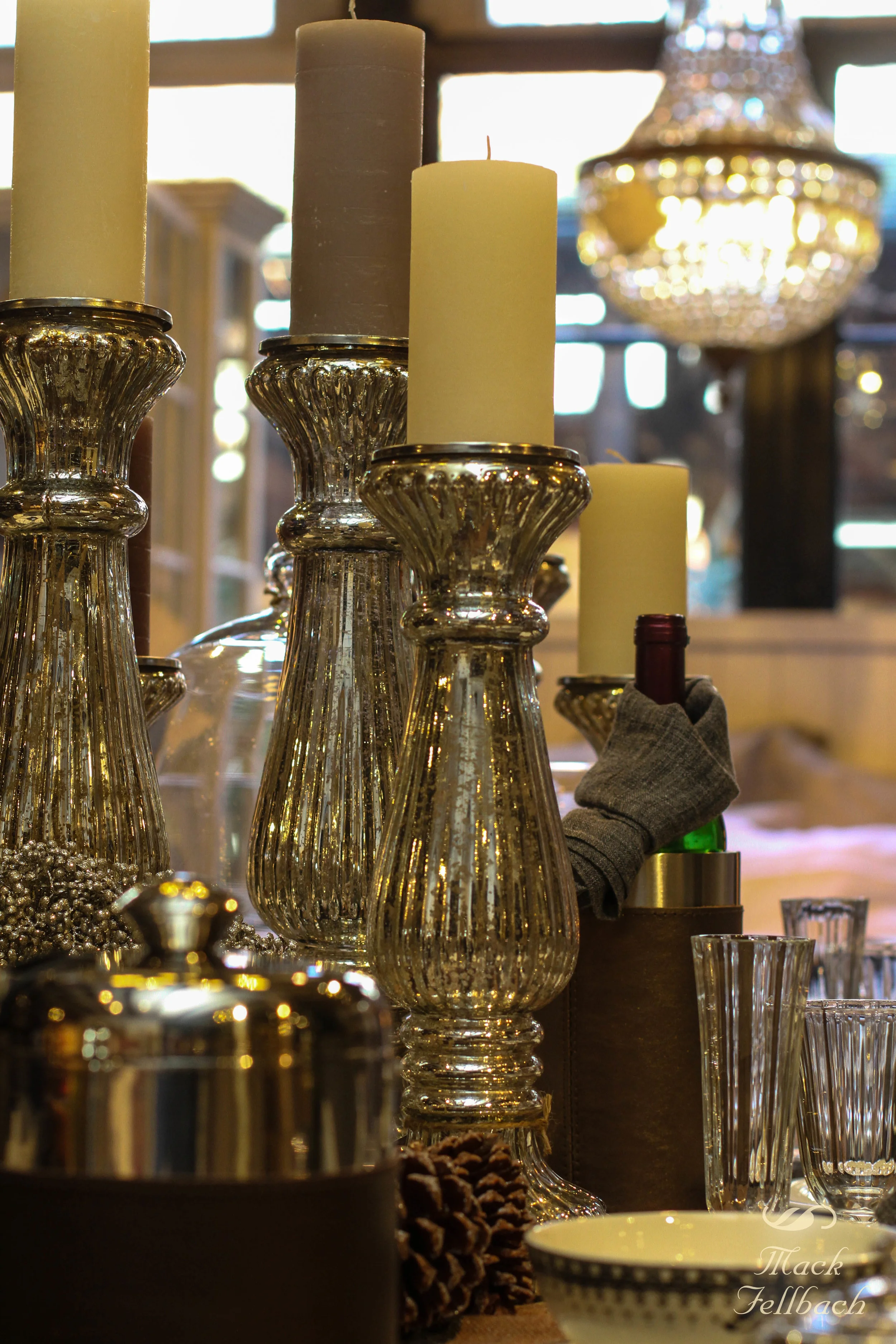 Gedeck für Silvester