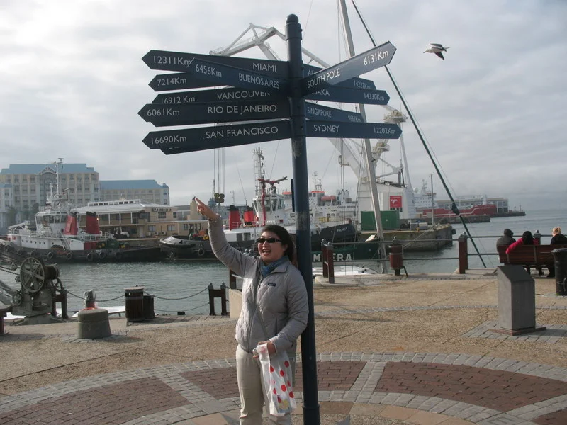 San Francisco, far away.