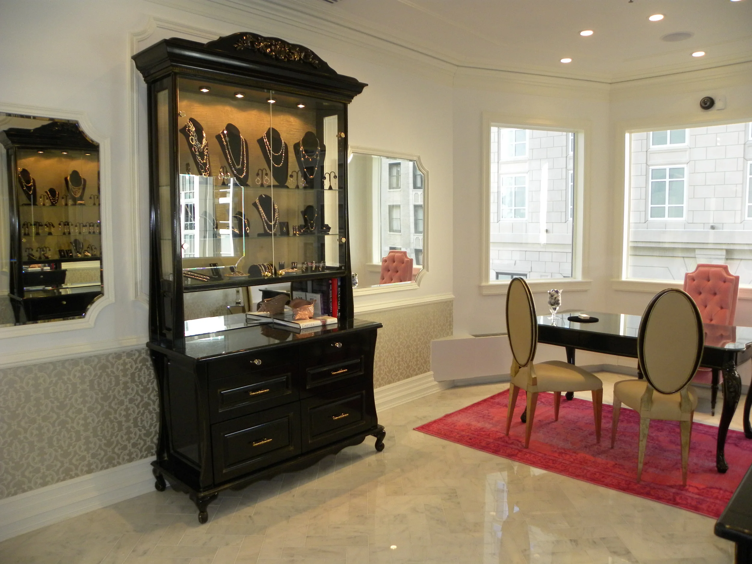 Inside the HL Showroom located in Chicago's Gold Coast