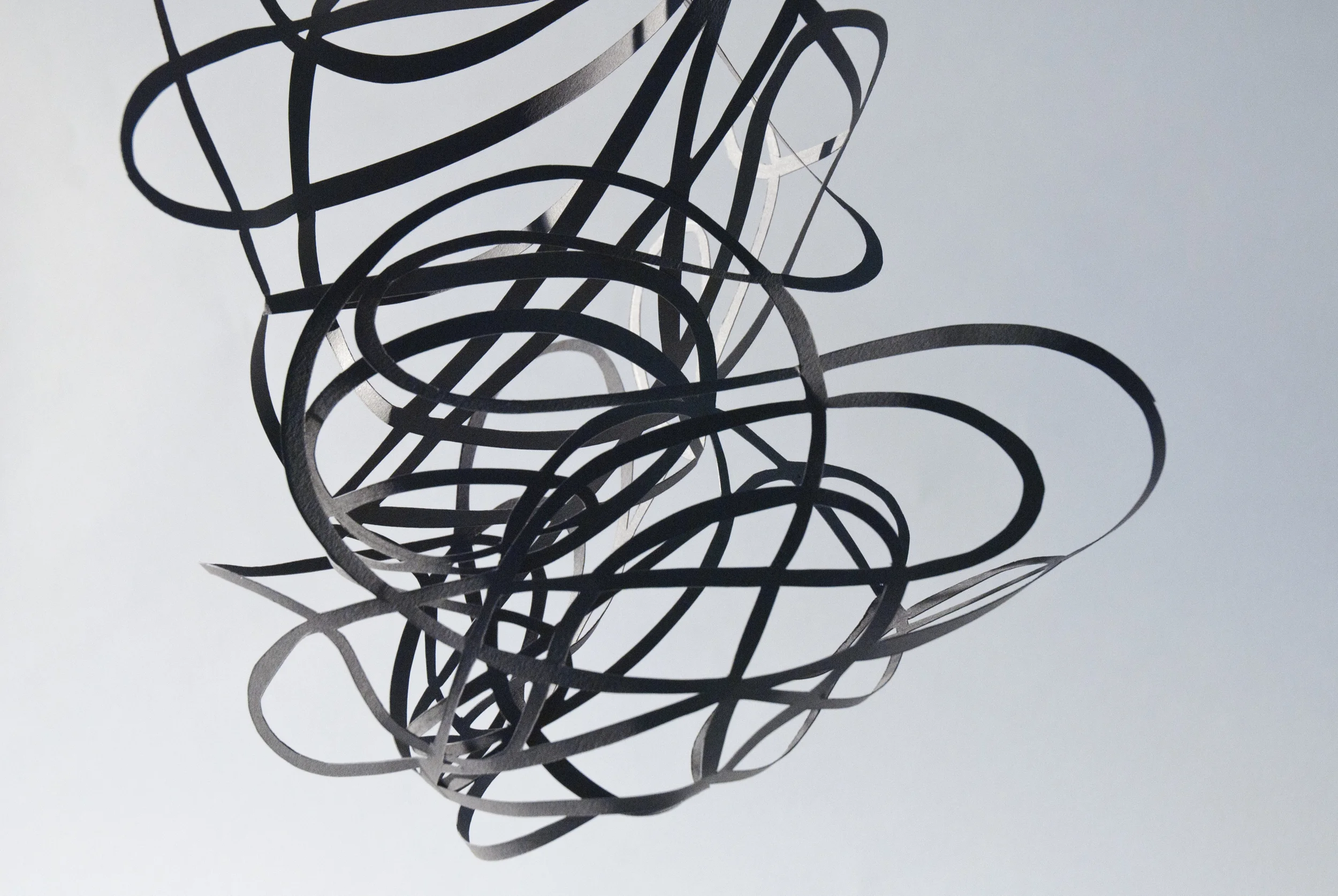 Image: The results of participants paper cutting and 3D forming exercise.