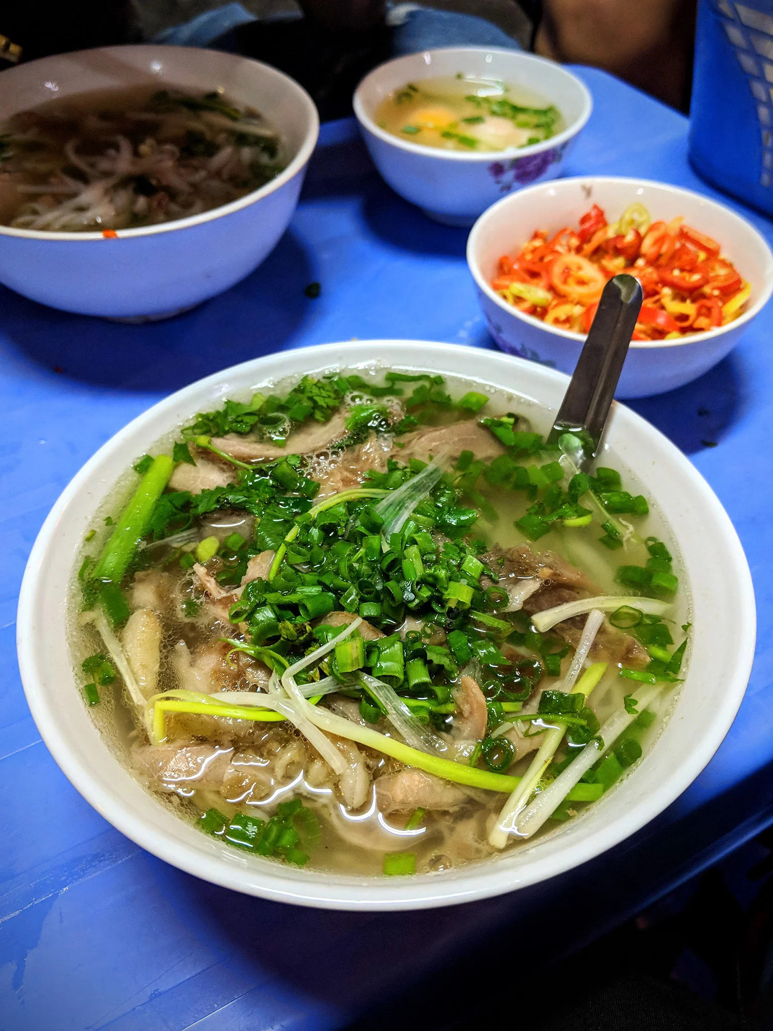 Perfect beef phở at Phở Gia Truyền Hà Nội