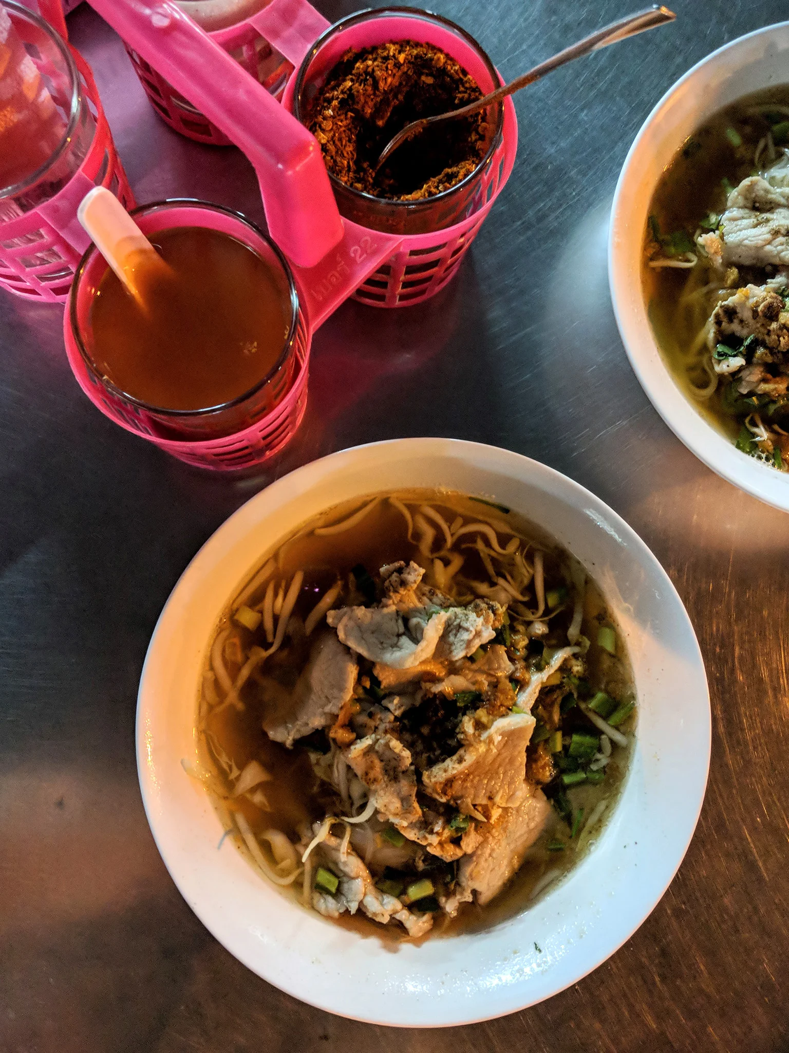 Pork noodles