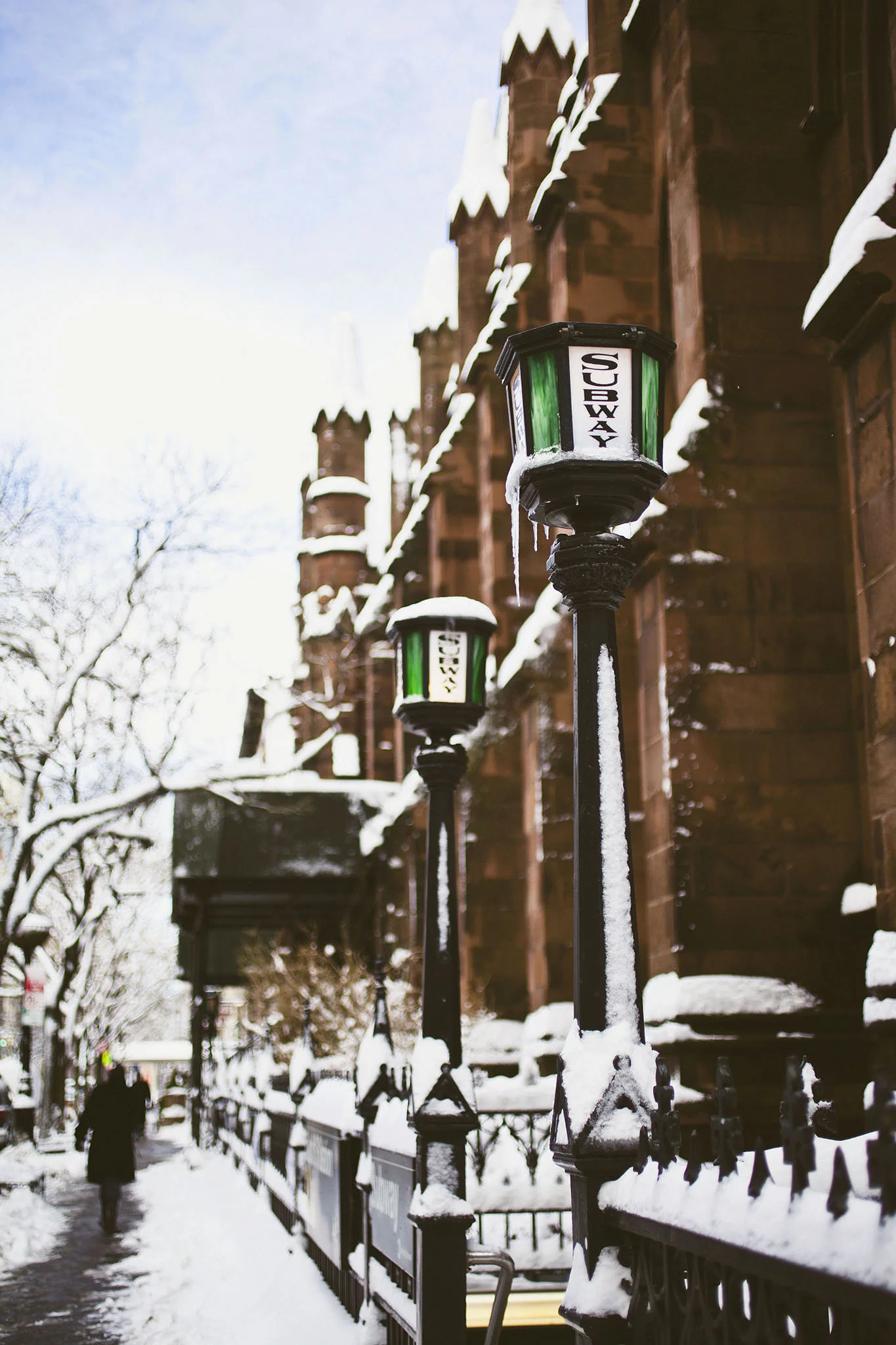 Snow in New York City