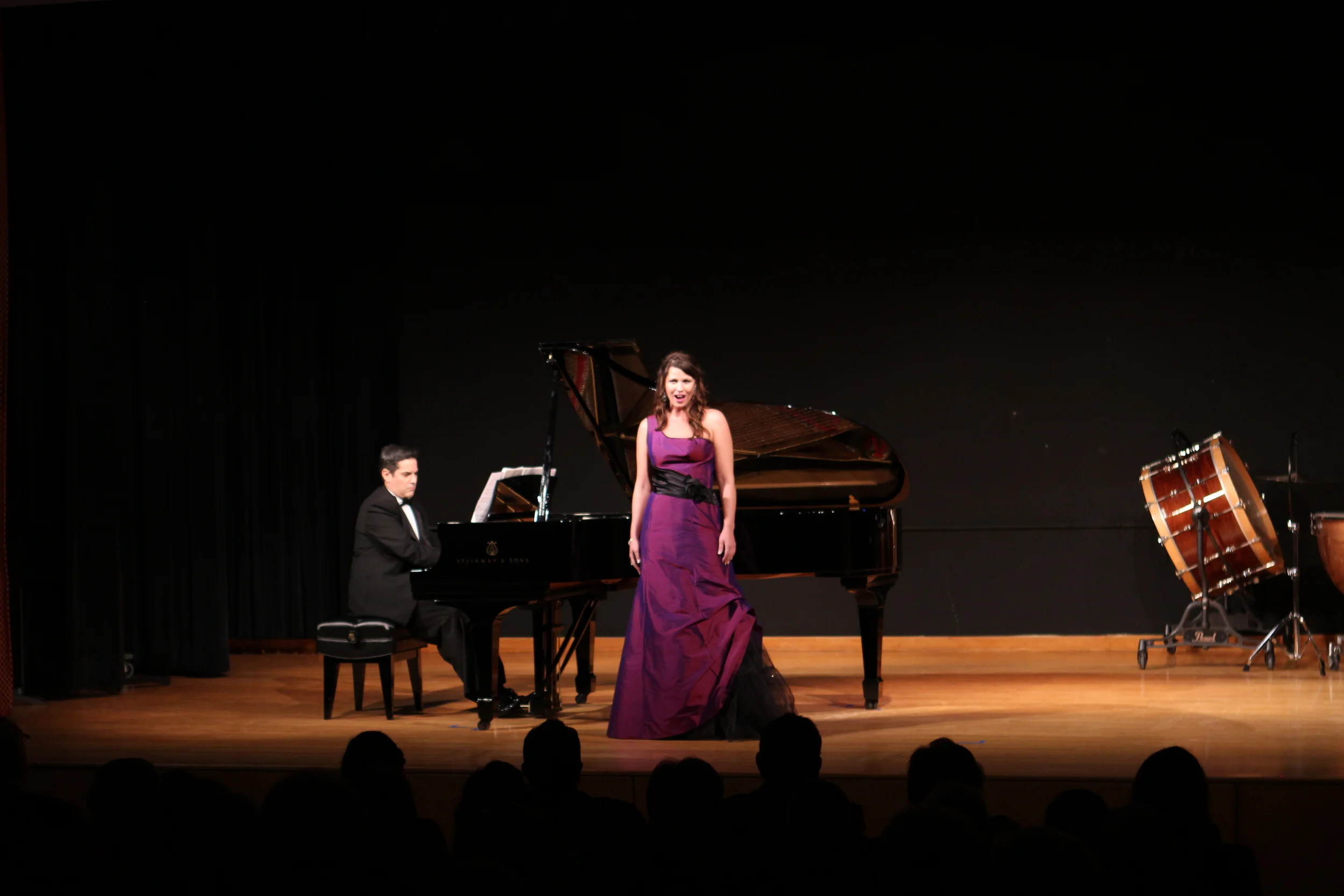 Performing Lecuona with Marina De Ratmiroff