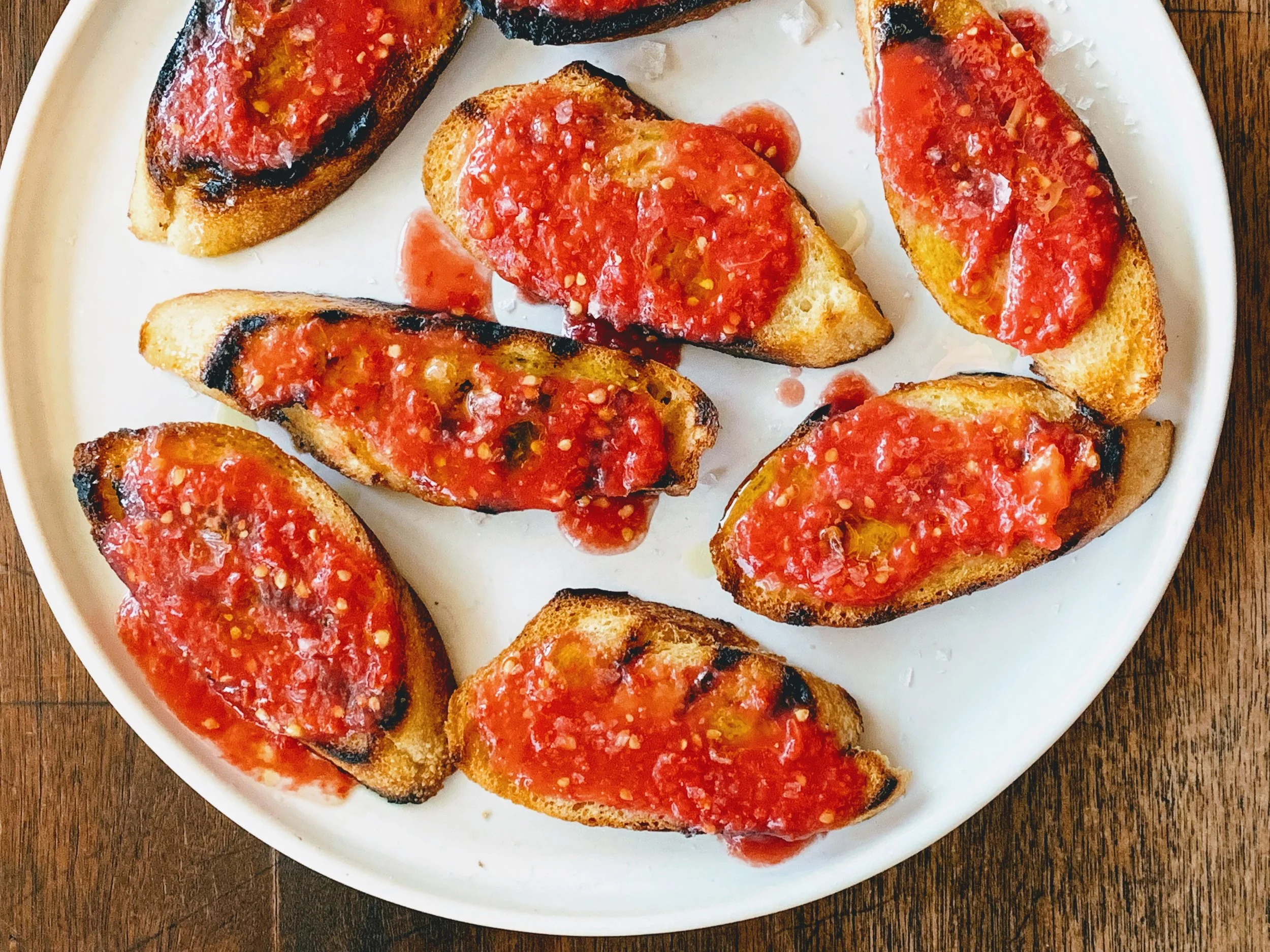 Grilled Pan Con Tomate