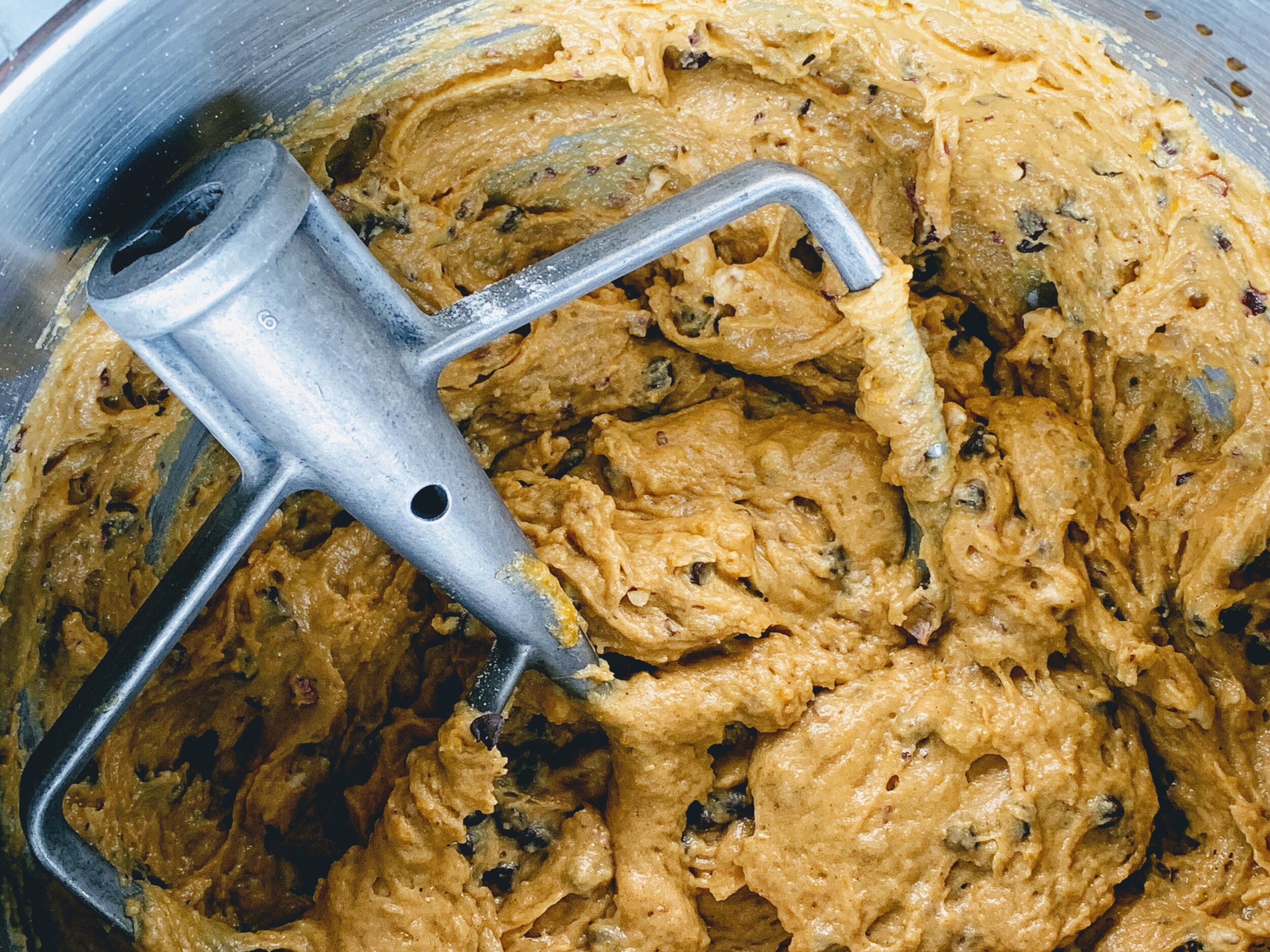 Gram's Souped-Up Pumpkin Bread batter.jpg