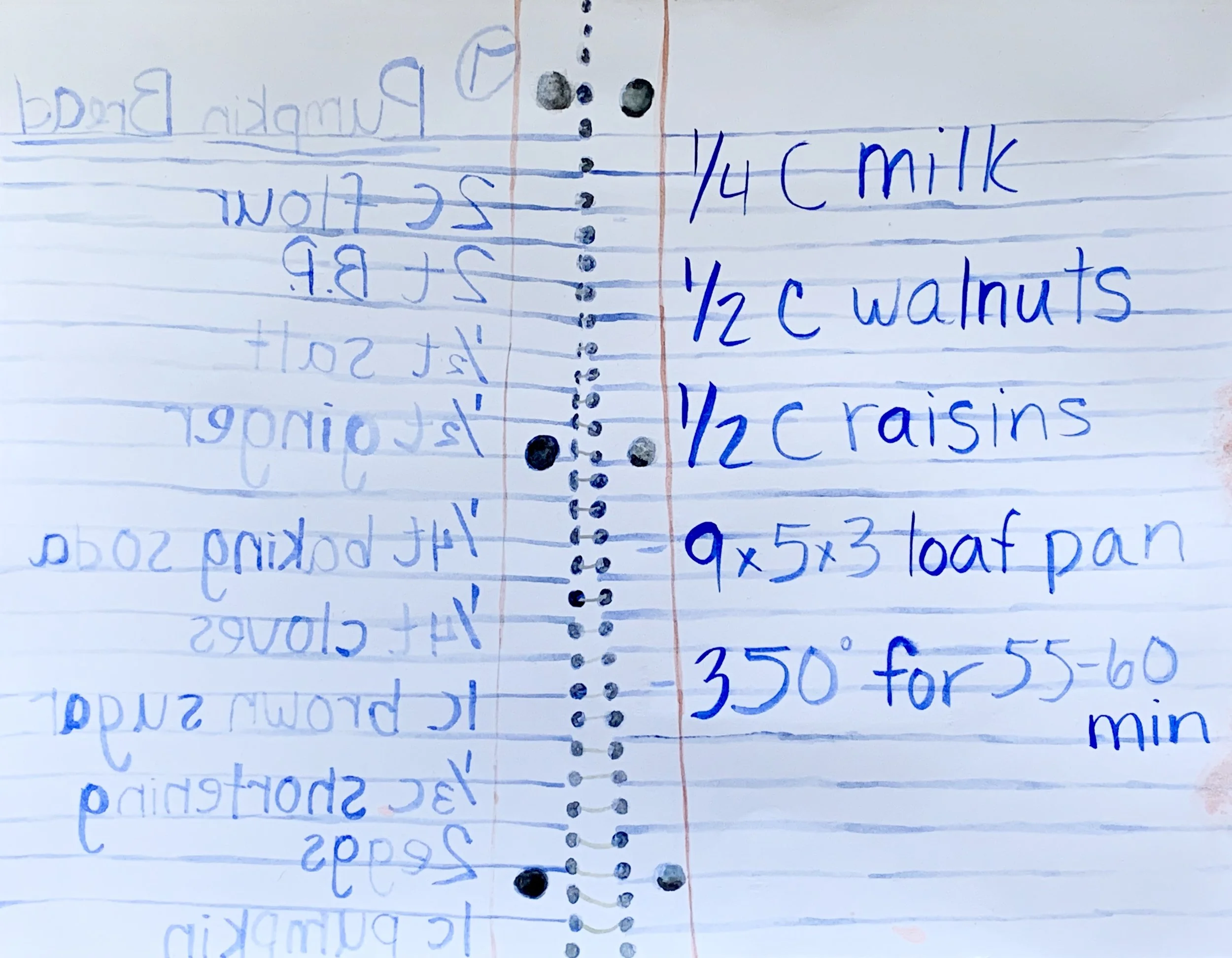 Gram's Souped-Up Pumpkin Bread