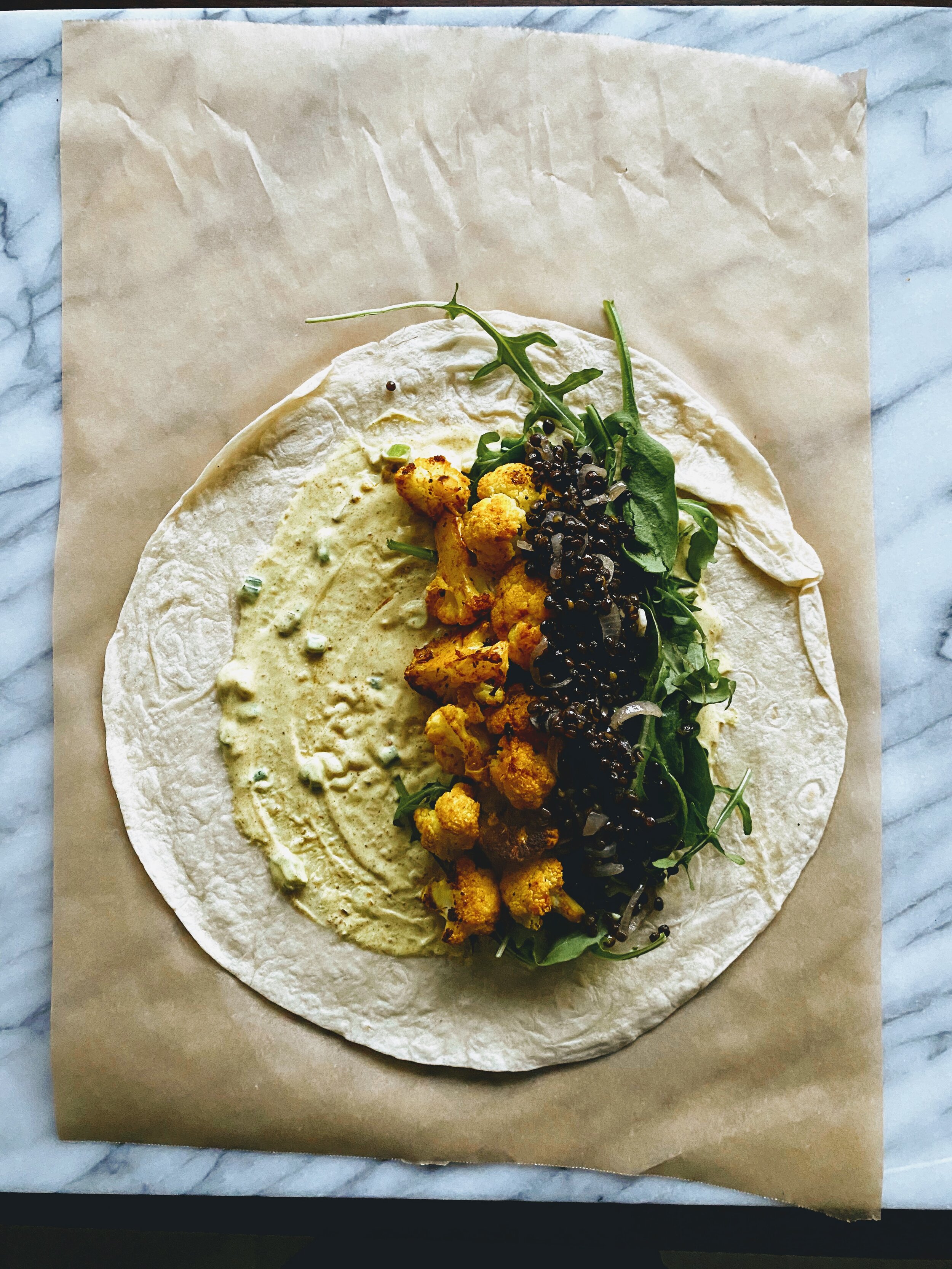 Lentil and Cauliflower Wrap Step 4.jpg