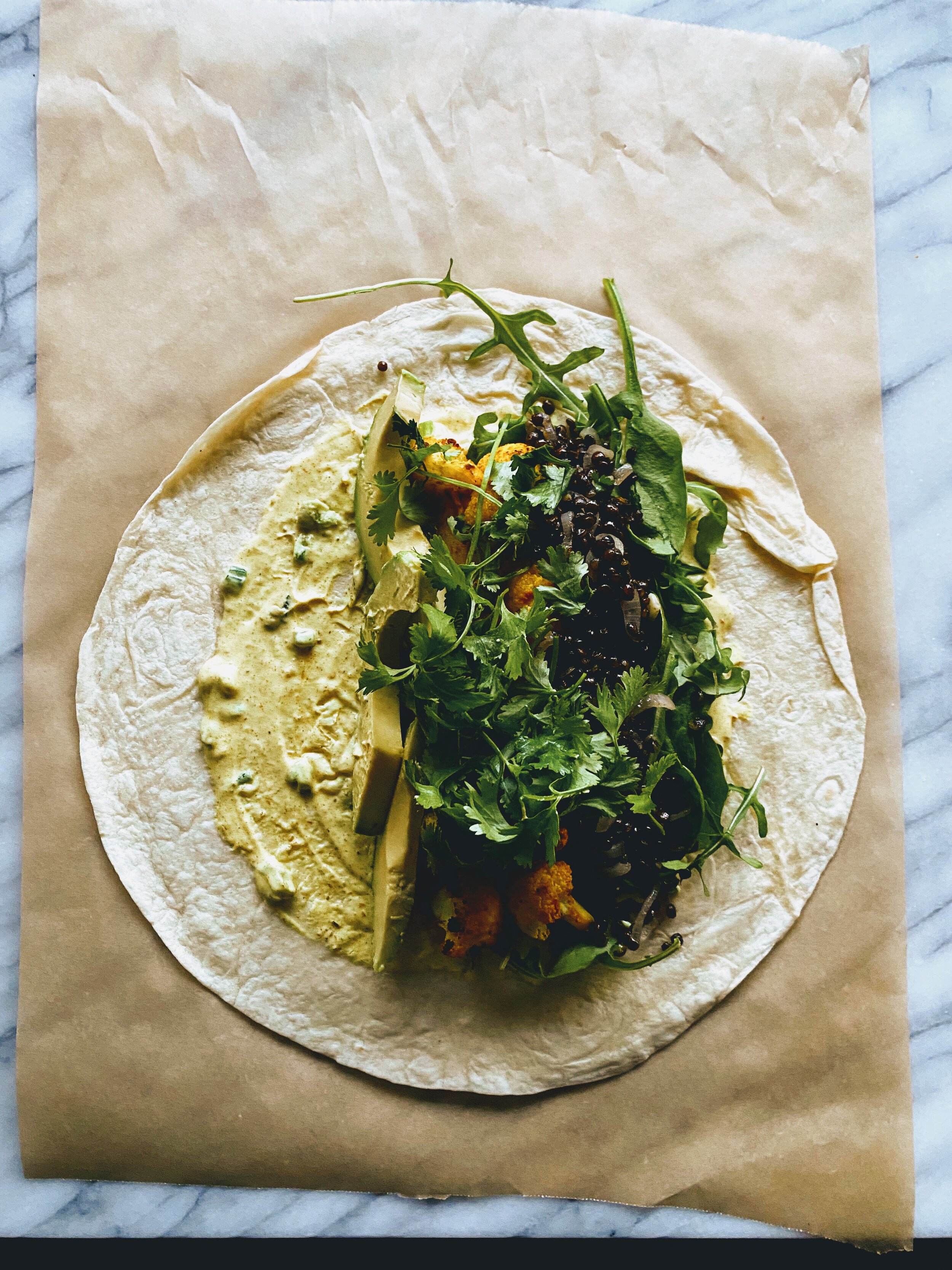 Lentil and Cauliflower Wrap Step 6.jpg