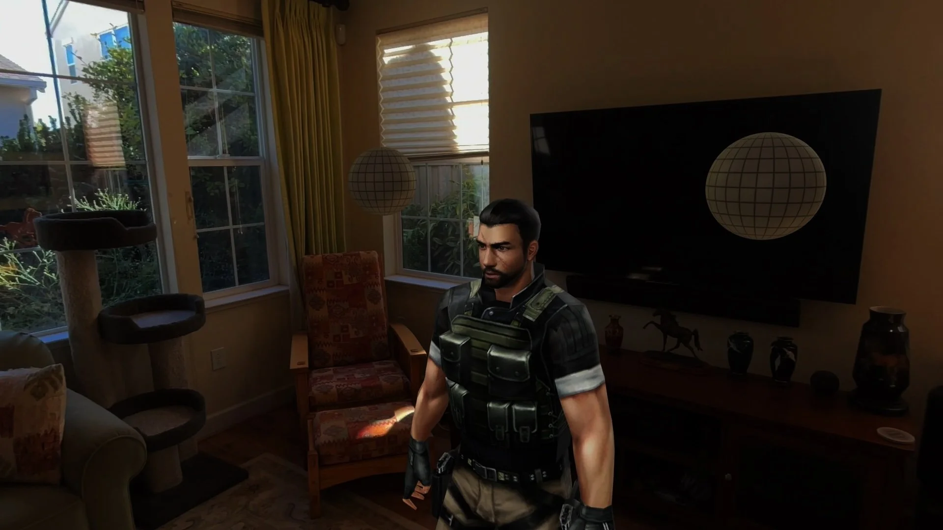 Simulated Lighting Glitch