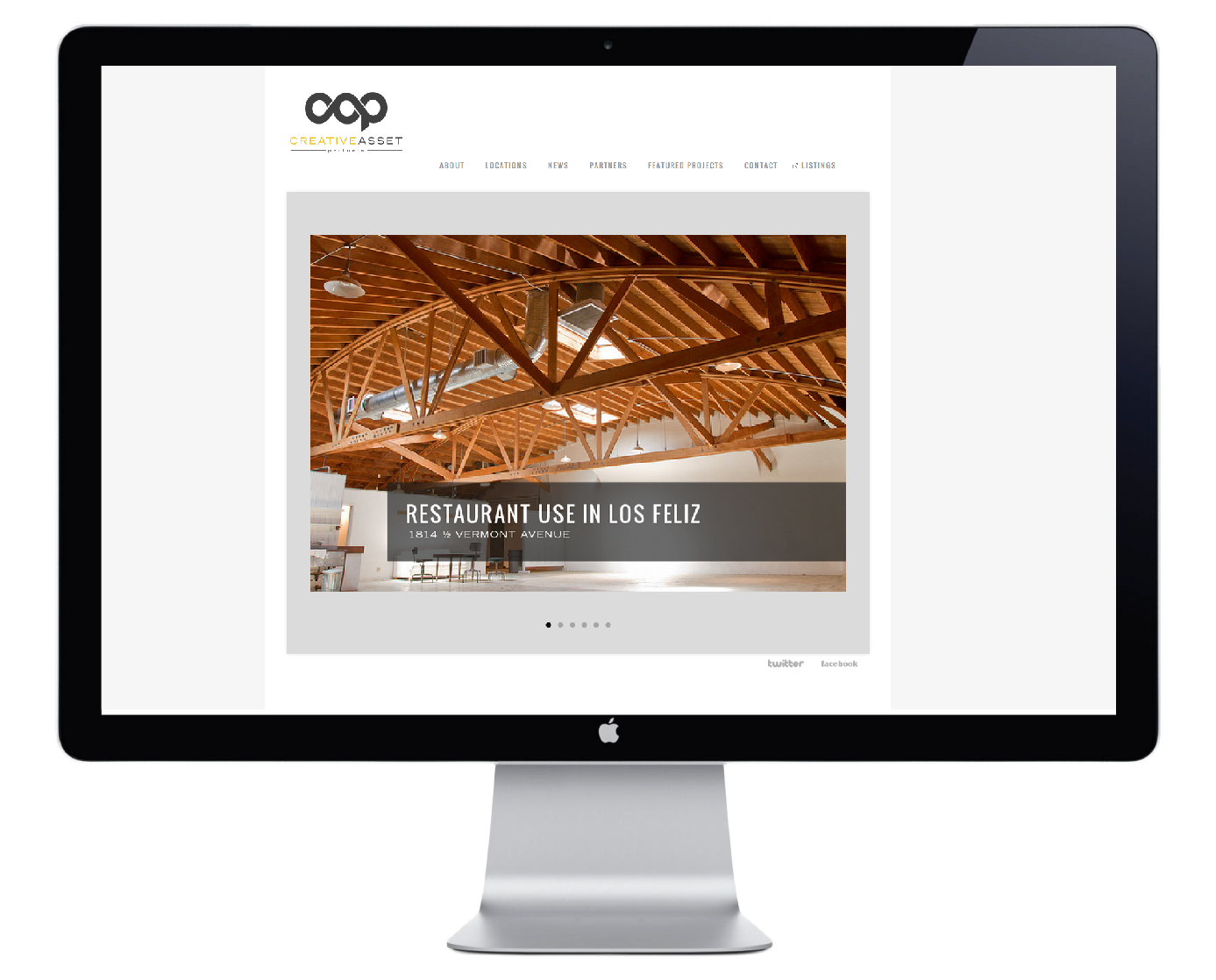 CLIENT: Creative Asset Partners PROJECT: Website , Identity, Logos