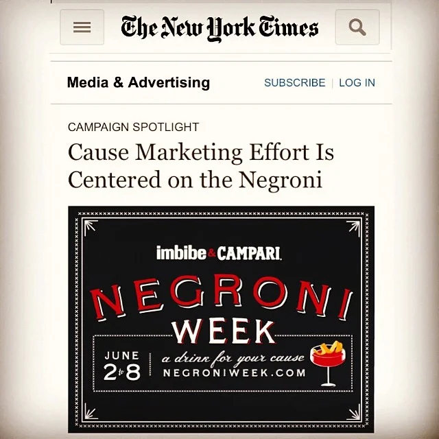Negroni Week
