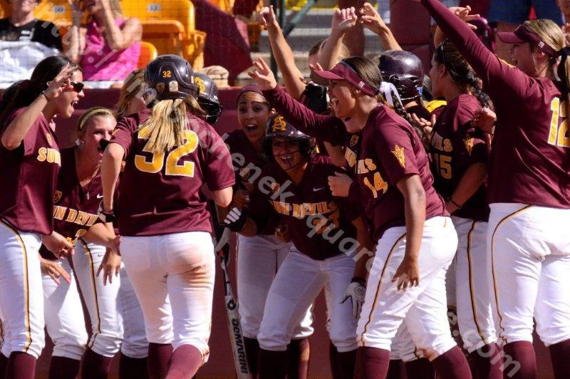 Haley Steele & Team - ASU Softball 5-26-13